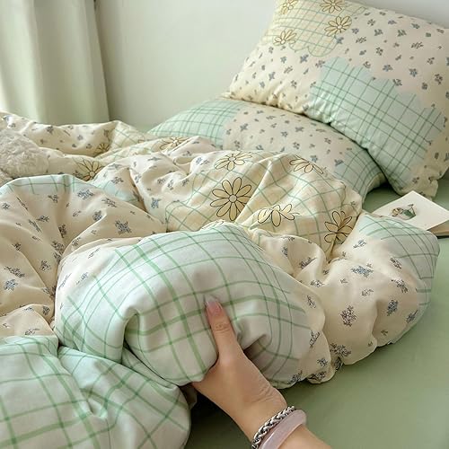 Vista 26 de Linda funda de edredón de fresa, tamaño individual XL, suave, 100% algodón, juego de ropa de cama de fresa rosa, ligero, funda de edredón para niños