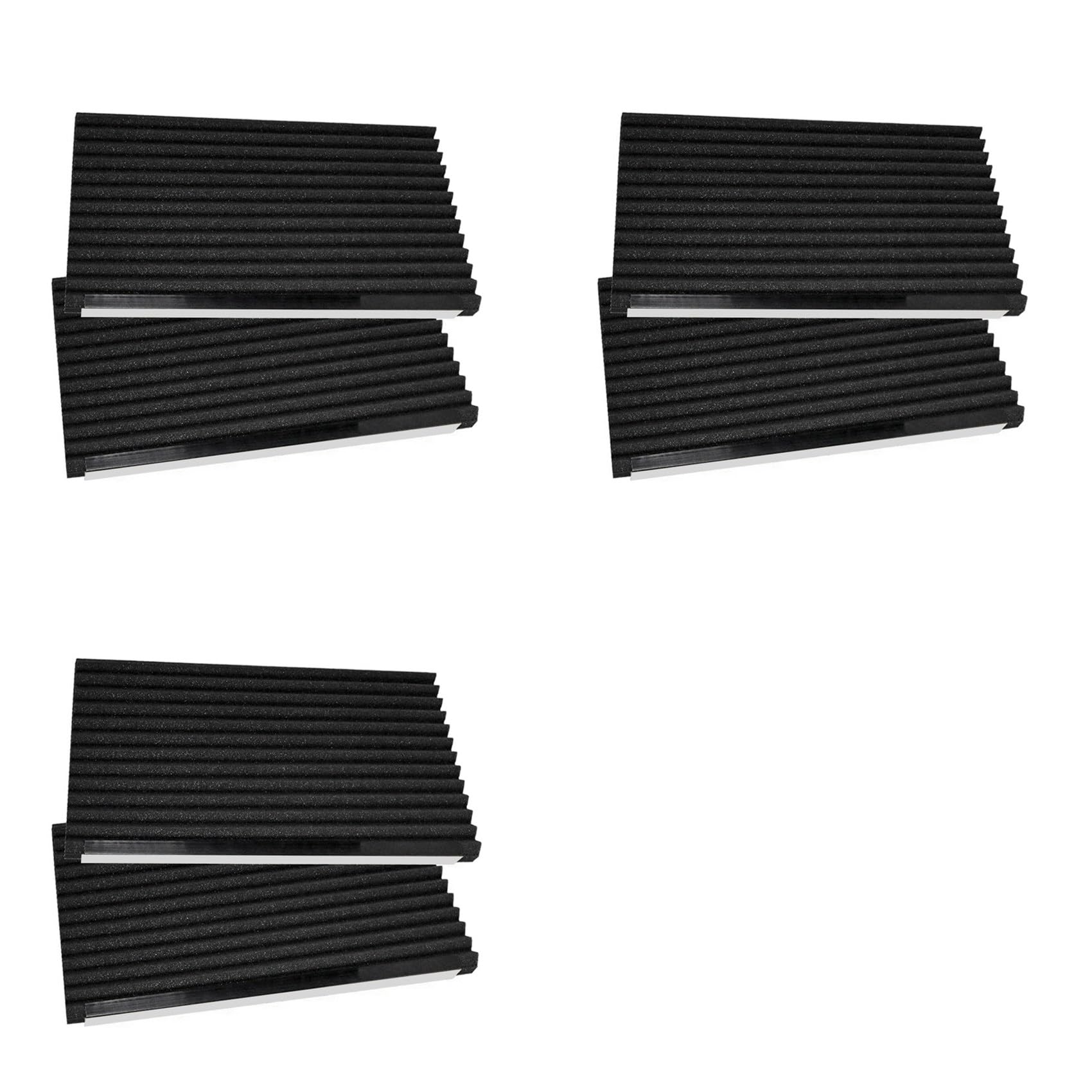 Vjsujehgy 6X Window Air Conditioner,Side Insulated Foam Panel, Heat and Draft Insulating,Two Piece Panels Window Seal