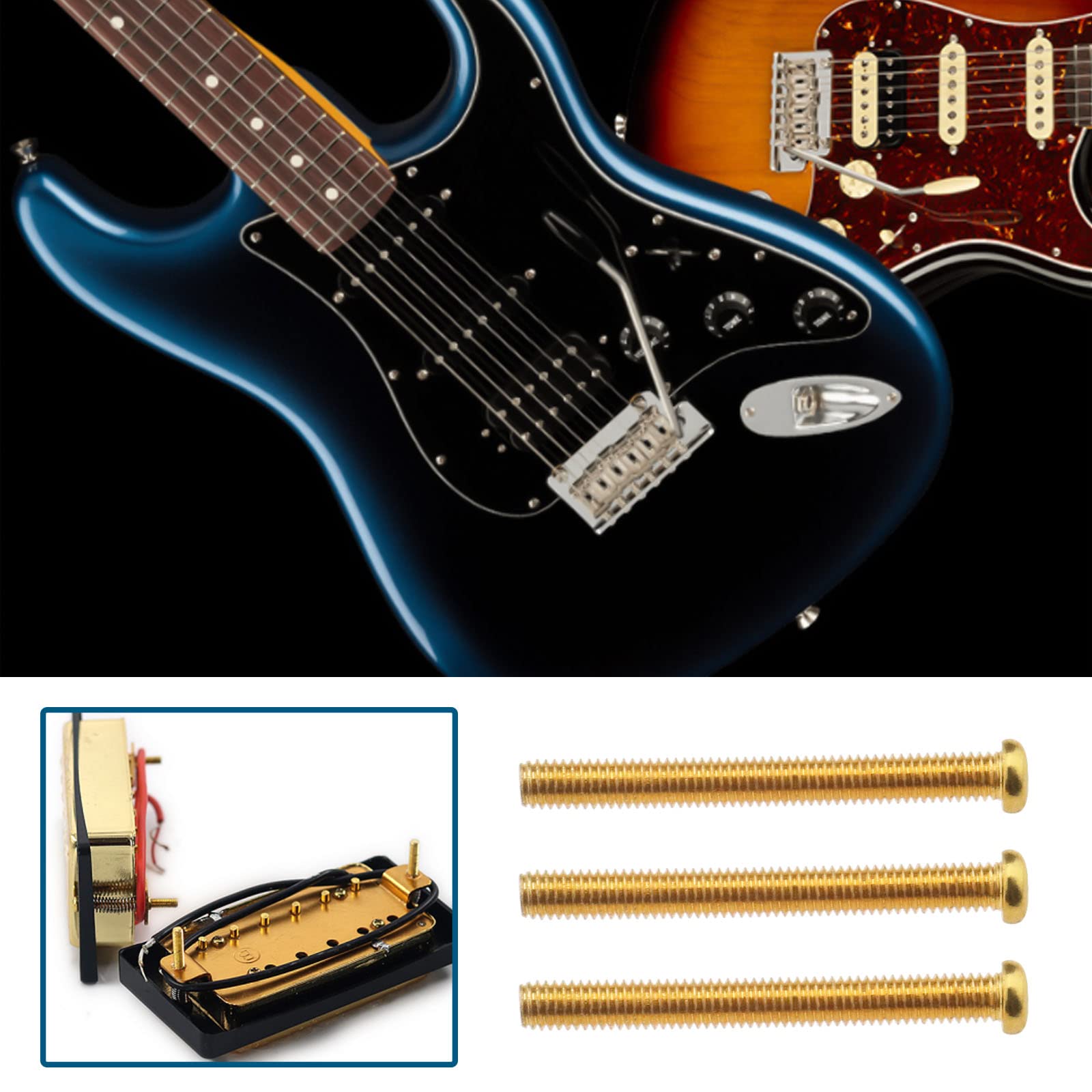 Accessori Per Chitarra Confezione Da 50 Viti Per Altezza Pickup - Foto 10