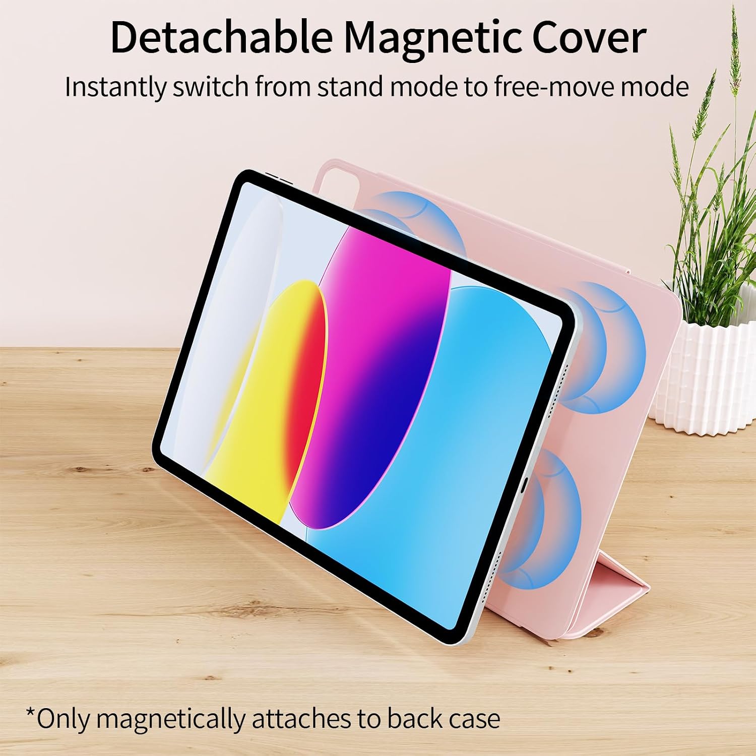 Magnetic Case iPad A16 11th/10th Generation 11/10.9 Inch, 2025/2022 image 2
