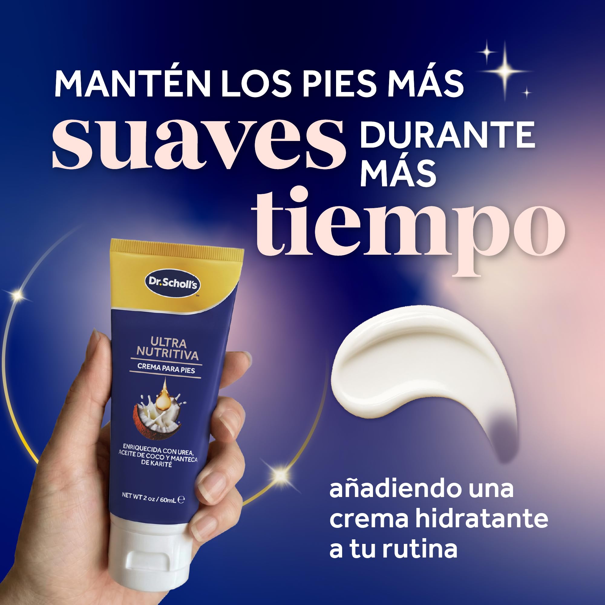 Dr. Scholl's Pedi Perfect Luxe - Lima Eléctrica para Pies con Crema Nutritiva, Kit Pedicura, Elimina Durezas, Pies Suaves, Impermeable, Recargable 90 Minutos, Incluye x3 Cabezales