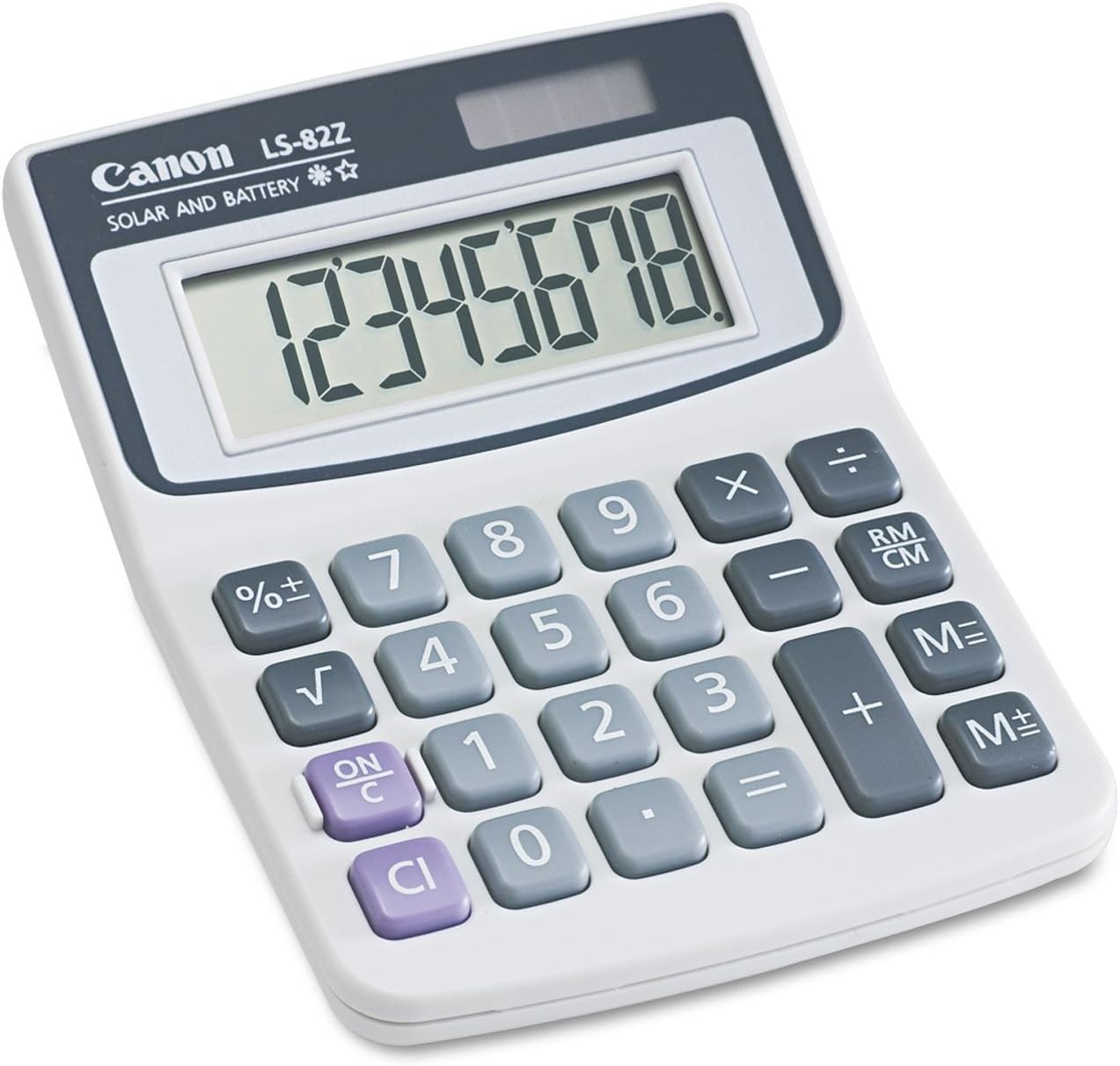 Canon 4075A007AA LS82Z Minidesk Calculator 8-Digit LCD