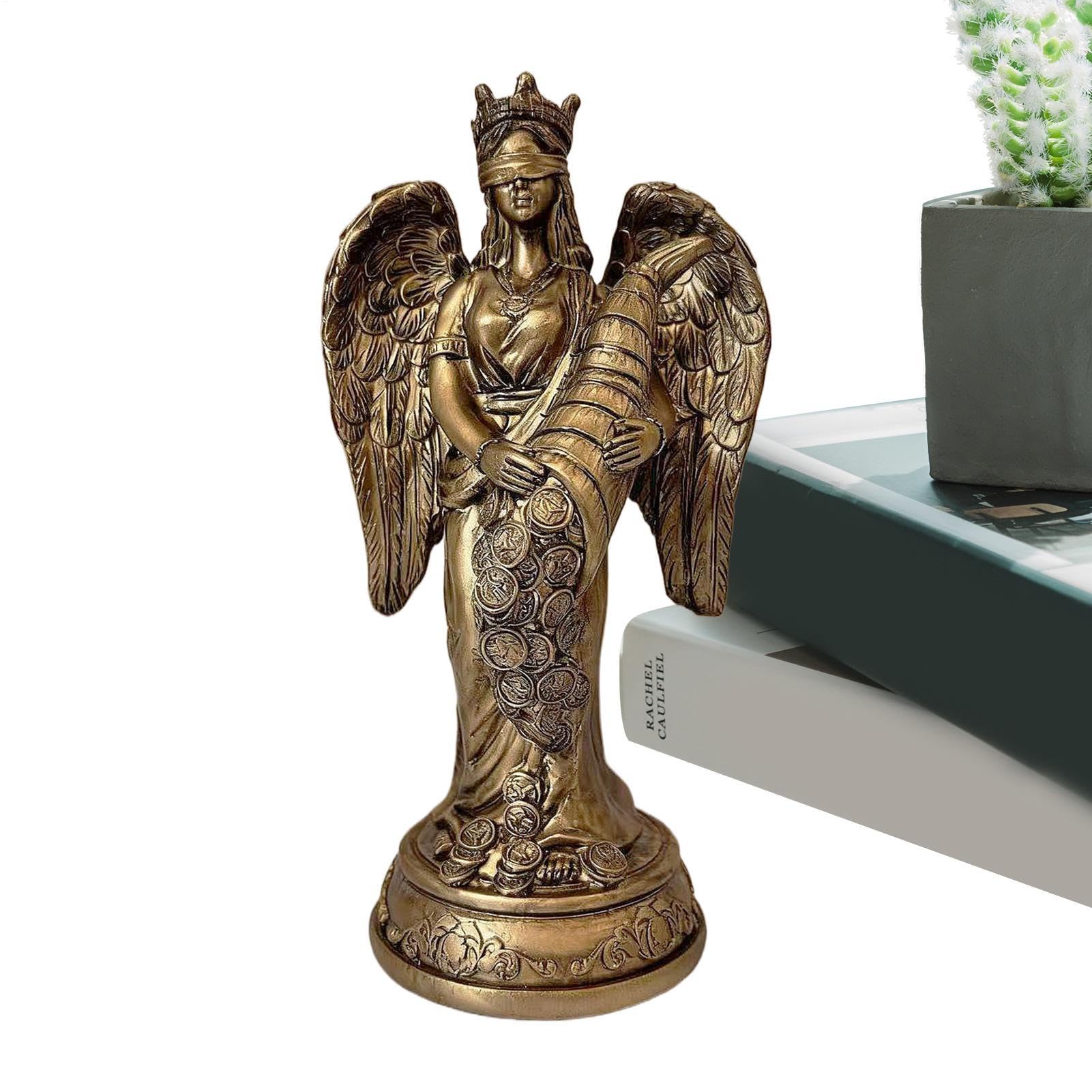 Statuettes déesse de la richesse pour bureau et salon