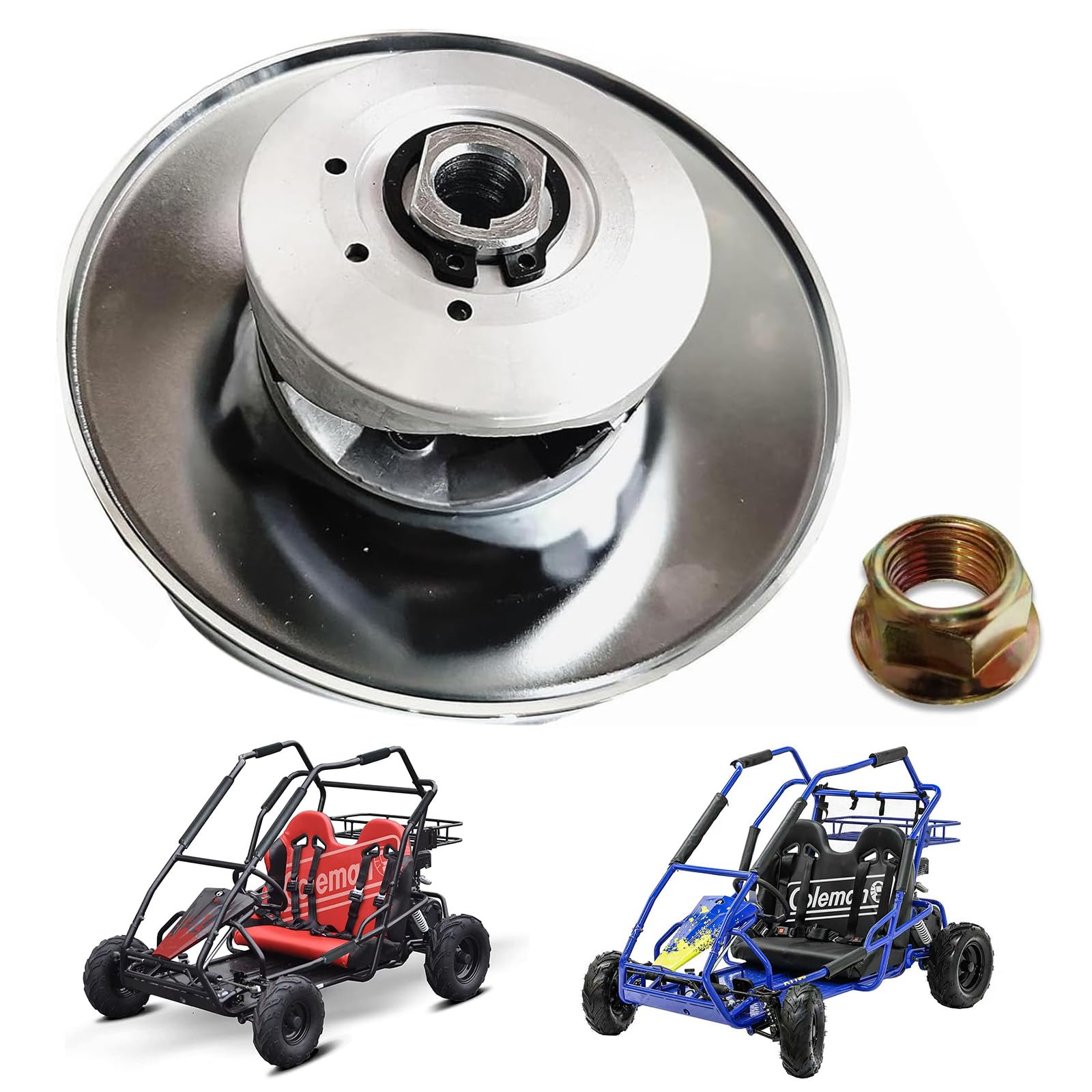 Amazon.com: Chikia KT196 Clutch Driver Pulley 16mm Bore 6