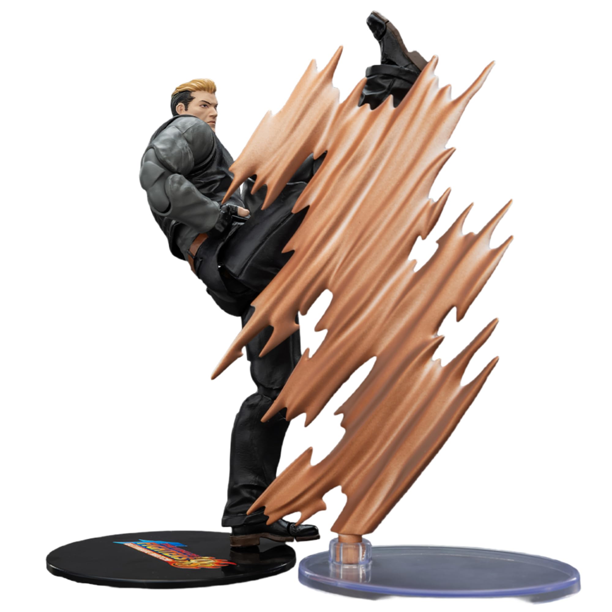 JOYTOY SNK Figurka 1/18 KOF 98UM 97 Special Team Ryuji Yamazaki Kolekcjonerskie prezenty, zabawki dla dzieci w wieku 15+ i dorosłych 13 cm przedsprzedaż