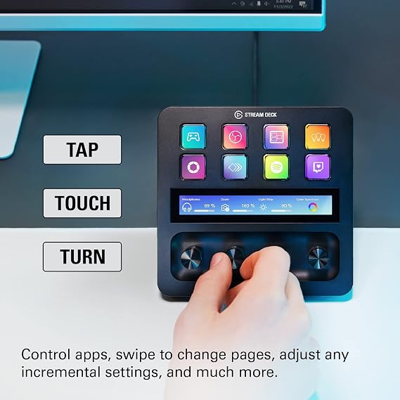 RØDE RØDECaster Pro II All-in-One Production Solution for Podcasting & Elgato Stream Deck +, Audio Mixer, Production Console and Studio Controller