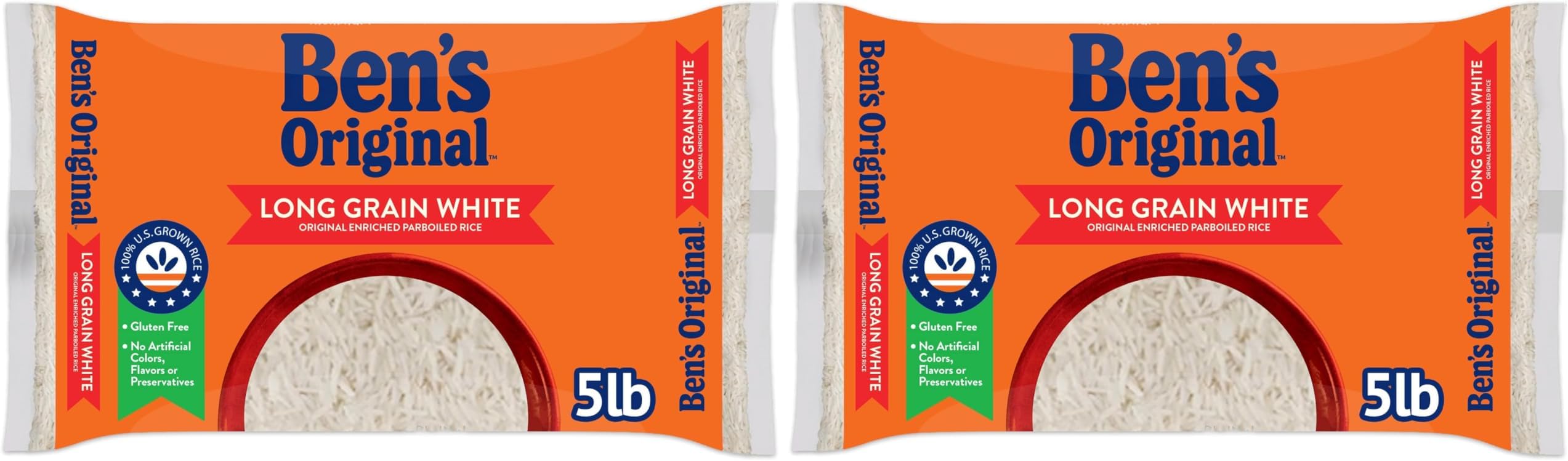 UNCLE BEN'S Converted Rice - 80 oz (Pack of 2)