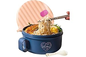 AI LOVE PEACE Microwave Ramen Bowl