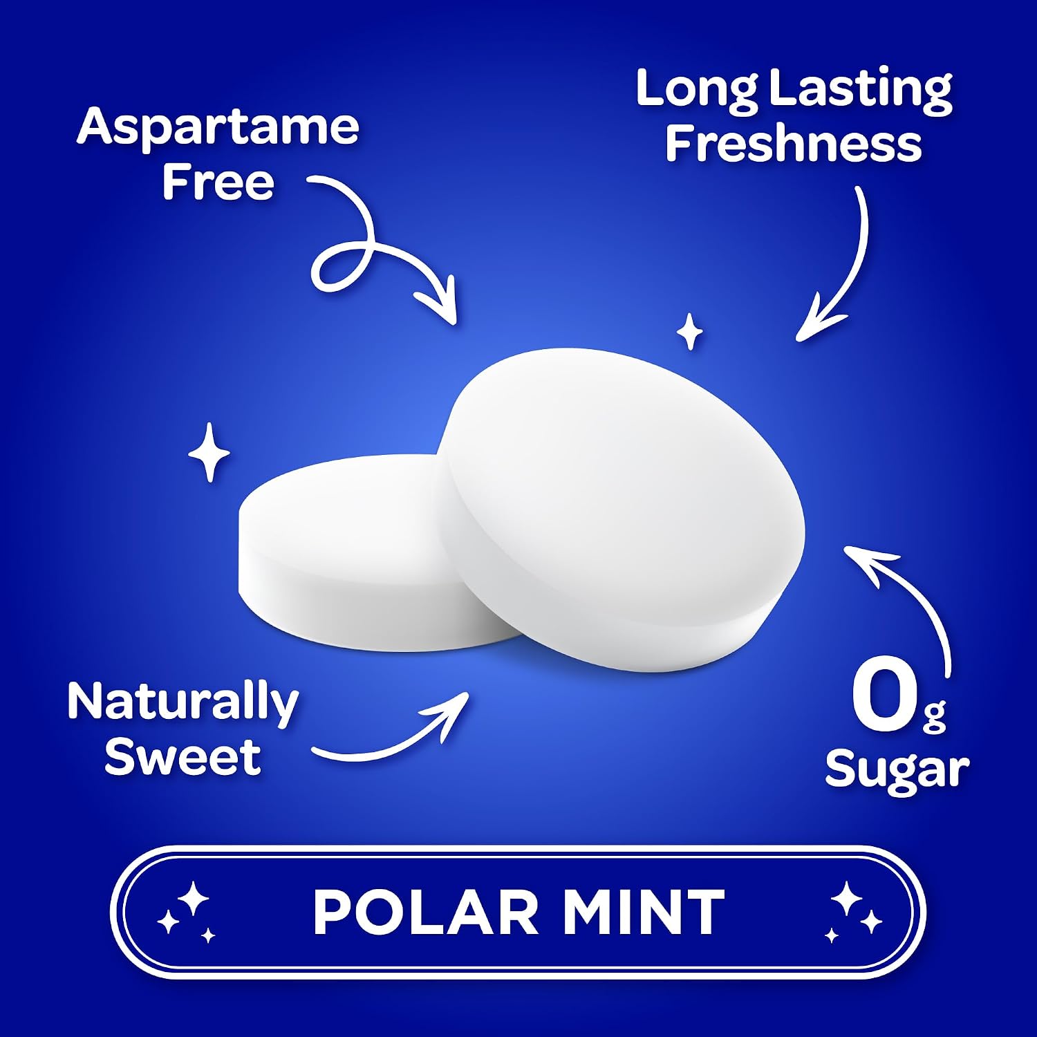 PUR Mints | Aspartame Free Breath Mints | Made with Xylitol | Sugar Free, Vegan, Gluten Free | Natural Polar Mint Flavor | 65 Pieces in Re-Sealable pouch (Pack of 2) image 5