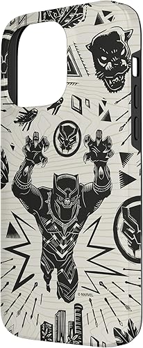 Miniatura 2 de Funda con tinta para iPhone 14 Pro Max Marvel Black Panther Wakanda Forever