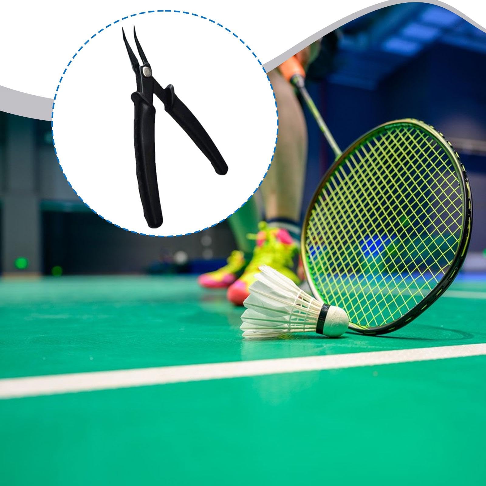 Badminton Racket Stringing Plier mit Gebogener Nase Präzisem Antirutsch Design Komfortablem Griff Robuster Pp Und Metallkonstruktion für Tennis Und B