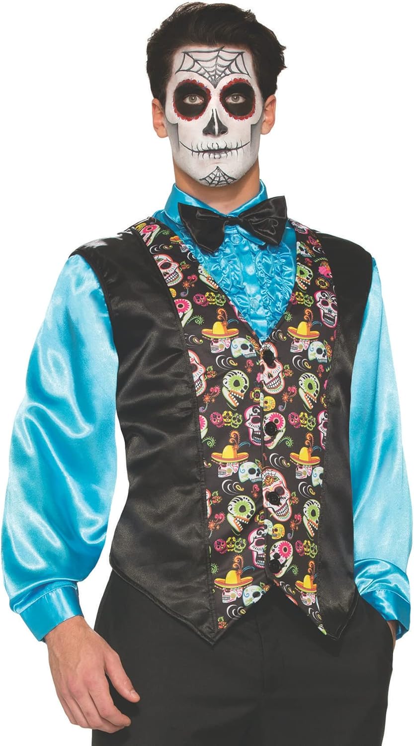 Forum Novelties - Day Of The Dead-Vest Costume