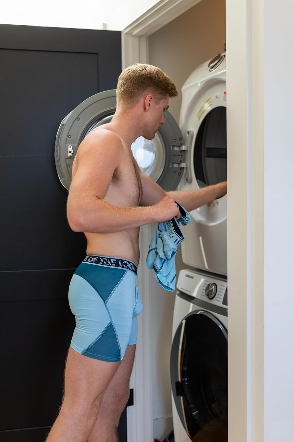 Fruit of the Loom mens 4-way Stretch Boxer Briefs | Lightweight & Moisture Wicking Underwear | Long Leg, Regular Leg & Trunk - Image 6