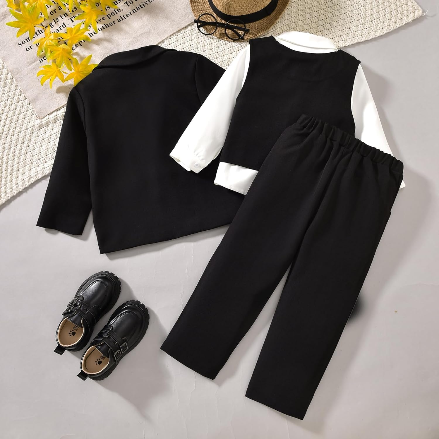 Toddler Boys Suit 4Pcs - Image 5