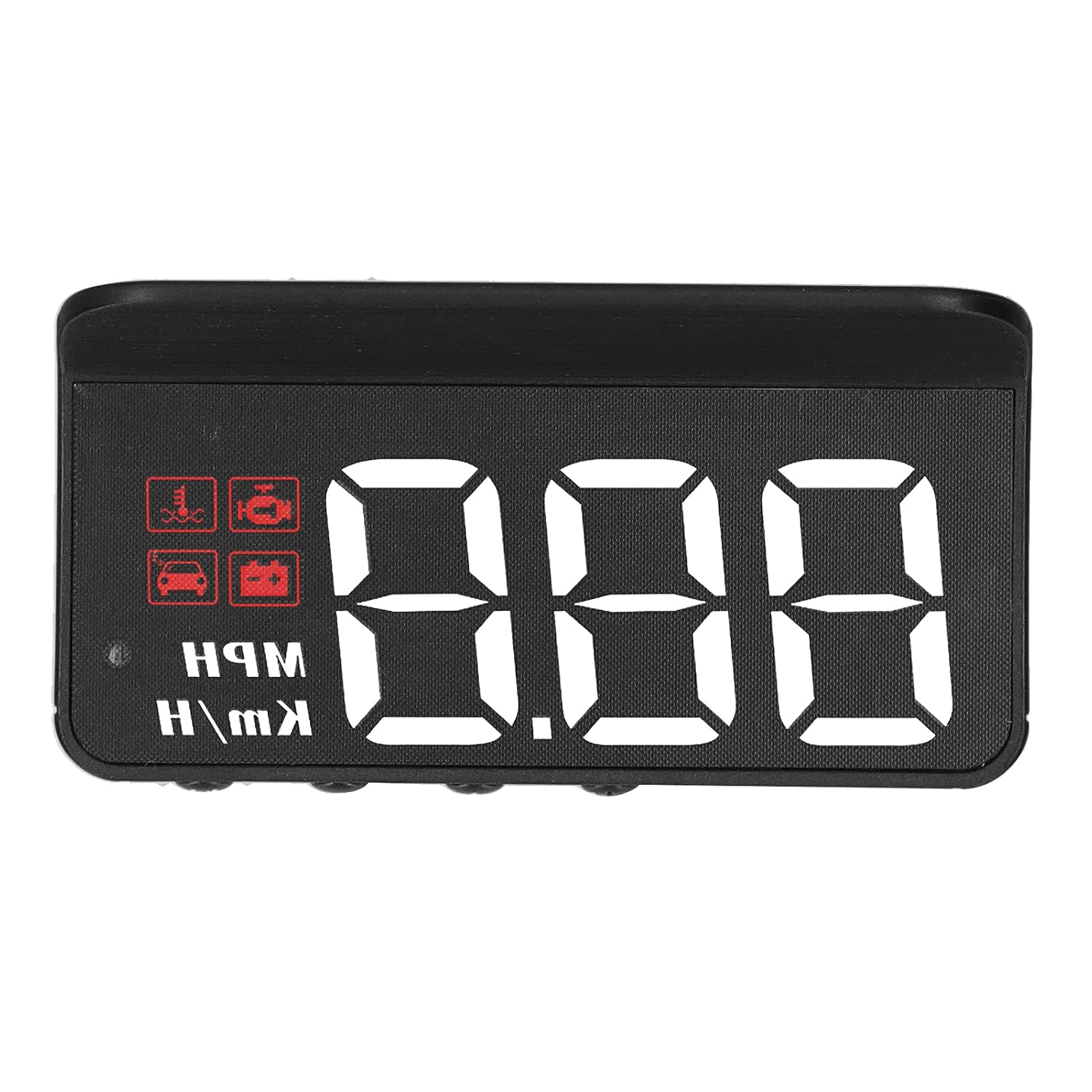 KIMISS Car HUD Display for Vehicles, OBD2 Windshield Projector with Speedometer, Multi-Function Gauge, Alarm & Fatigue Driving Reminder