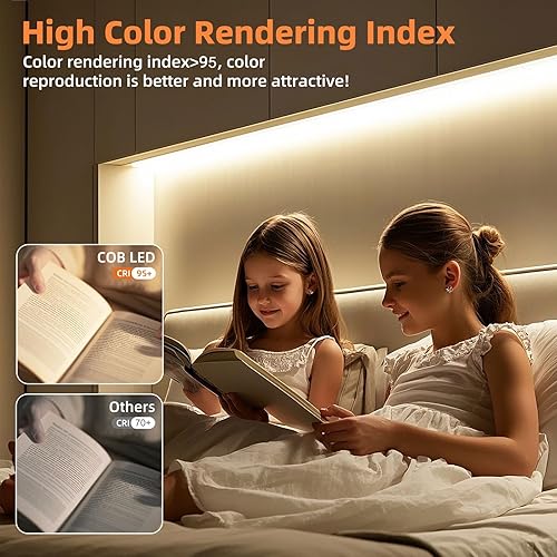 Miniatura 3 de Tira de luces LED USB, tira de luz LED COB súper brillante, cinta LED flexible de 5 V para retroiluminación LED de TV, espejos, vitrina, estante,