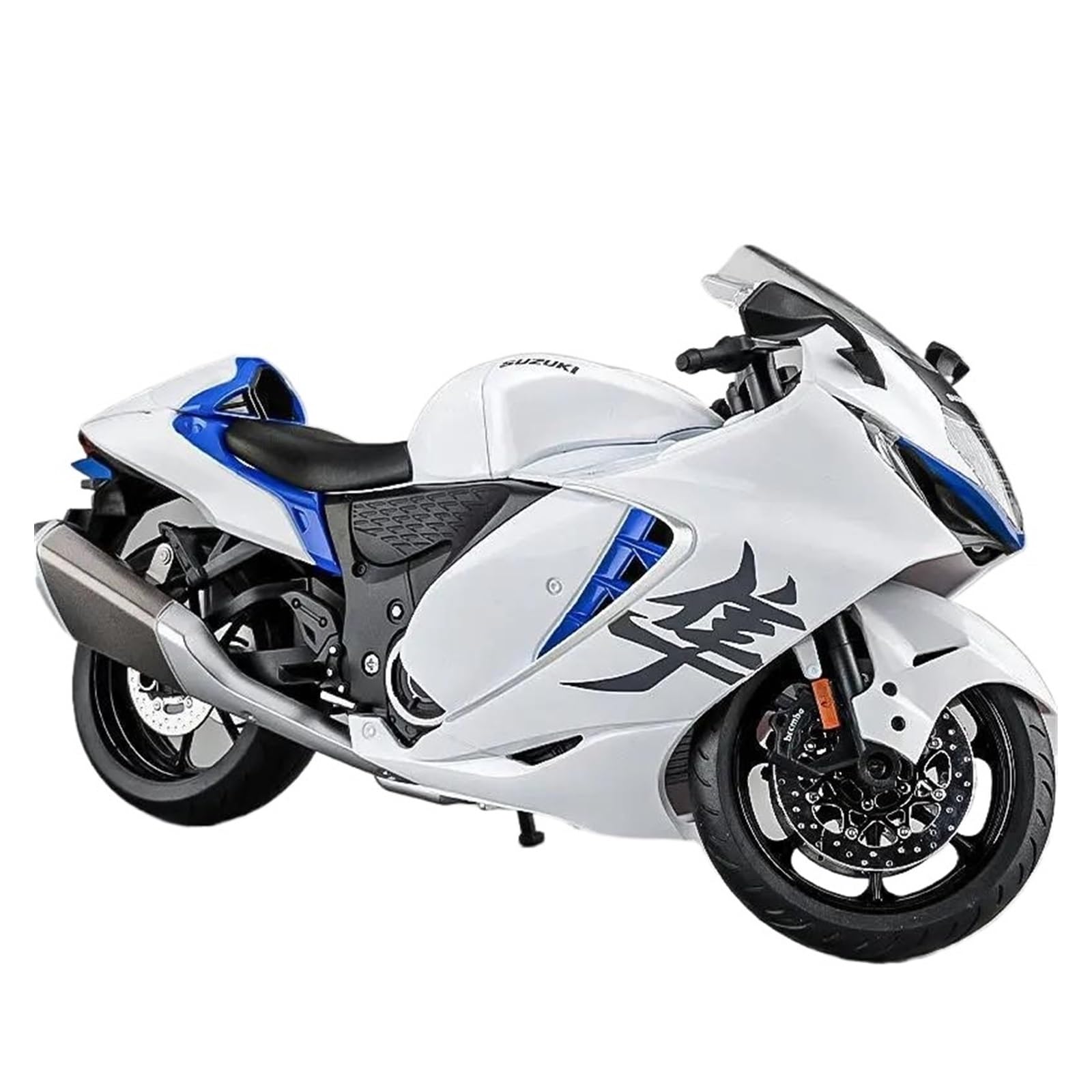 限定色！美品！SUZUKI 隼　はやぶさ　バイク　模型　プラモデル 楽天市場】SUZUKI GSX1300R ハヤブサ (白) バイク模型 1/18