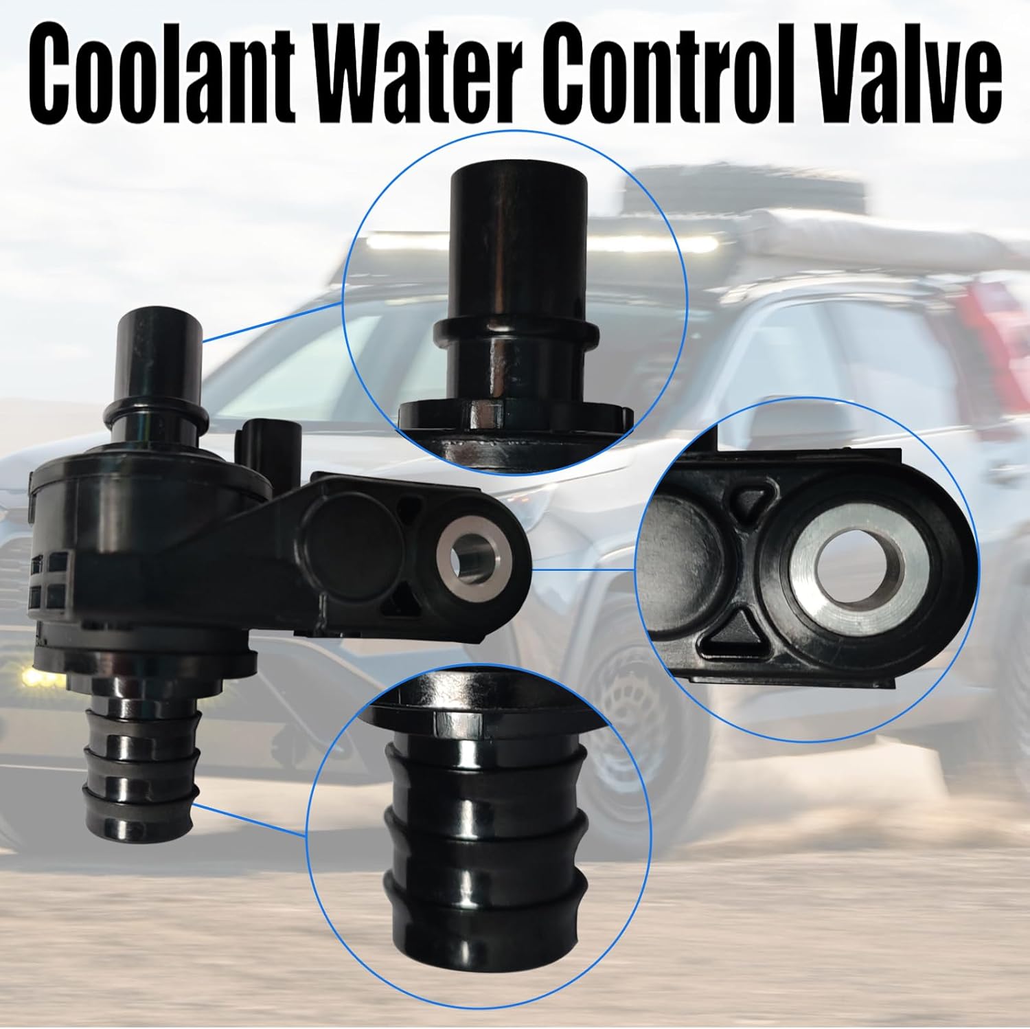 Coolant Water Control Valve Compatible with Toyota Avalon 2020-2021 | RAV4 2018-2022 |Lexus NX350h NX250 ES250 Replace 16671-25010