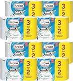 Wowboxme Regina Blitz - Toalla de cocina para el hogar, 560 hojas de gran tamaño, triple capa, superresistencia, 6, 12 o 24 rollos (24)