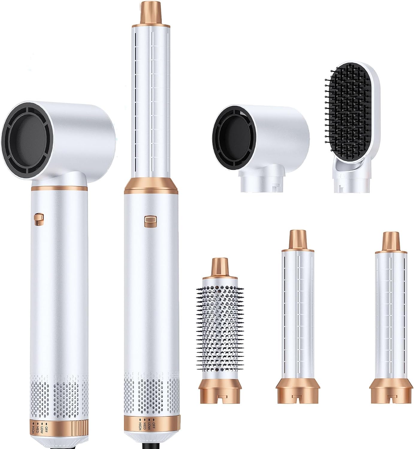 Blow Dryer Brush, 5 in 1 Negative Ion Hair Dryer Brush Set