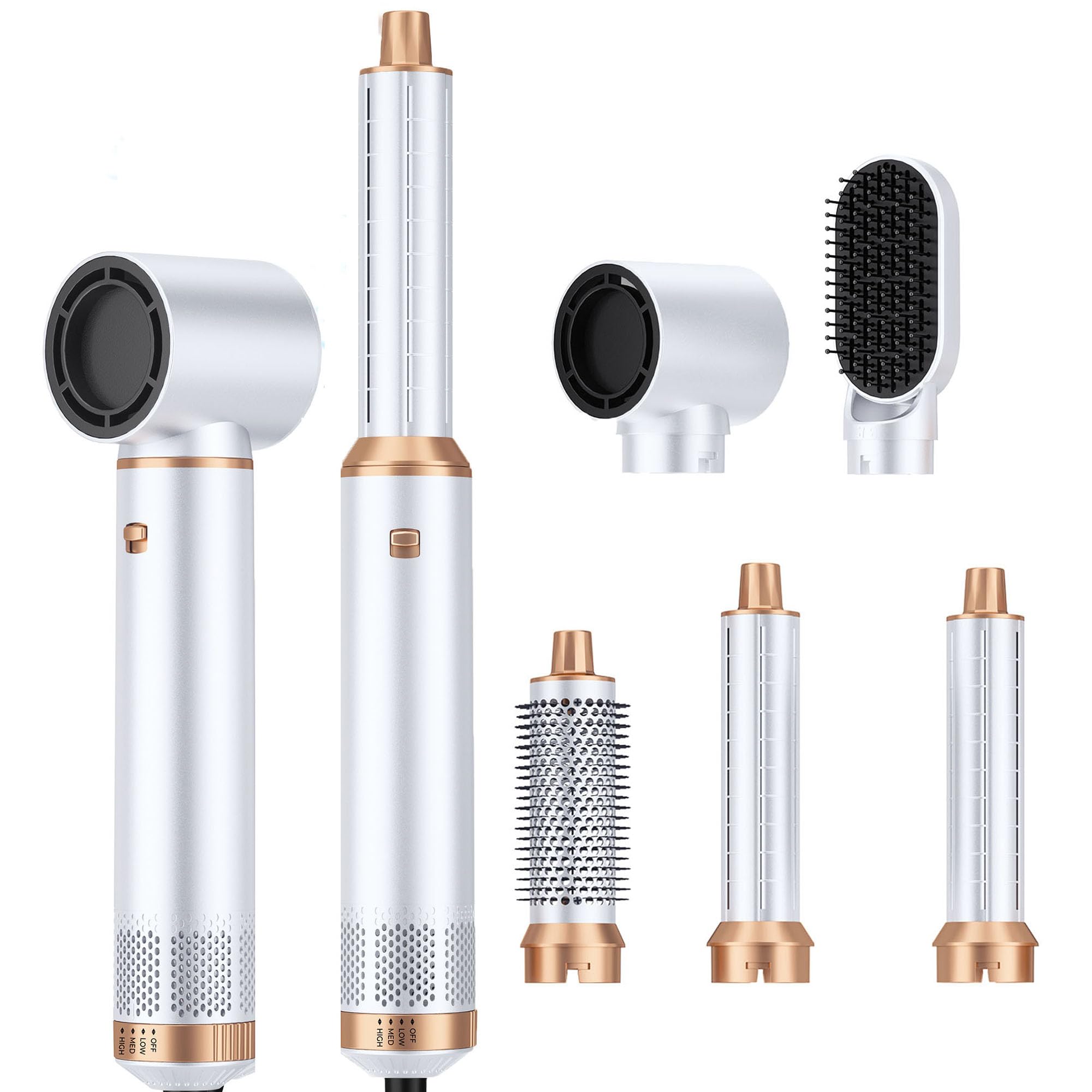 Blow Dryer Brush, 5 in 1 Negative Ion Hair Dryer Brush Set