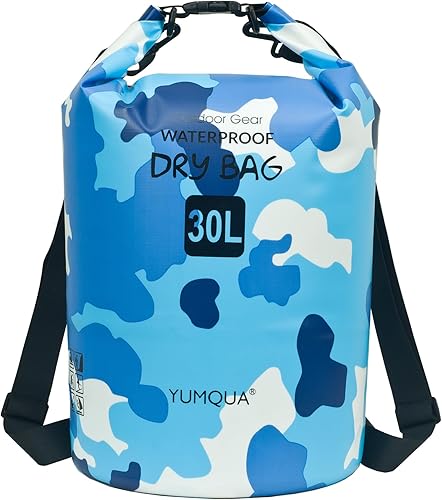 YUMQUA Mochila impermeable de 5L10L20L30L40L, bolsas de almacenamiento impermeables flotantes para kayak, canotaje, natación, senderismo, camping y