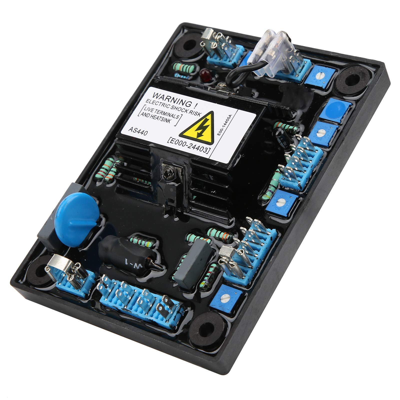 AS440 Płytka Automatycznej Regulacji Napięcia Generatora Moduł AVR Wzbudzenie Bezszczotkowe Stabilizator Akcesoria