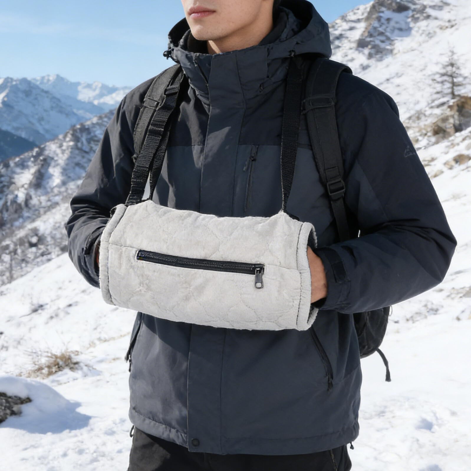 Calentador de Manos de Fútbol para Jóvenes con Calentamiento Rápido y Material de Poliéster Pongee Adecuado para Camping y Actividades al Aire Libre