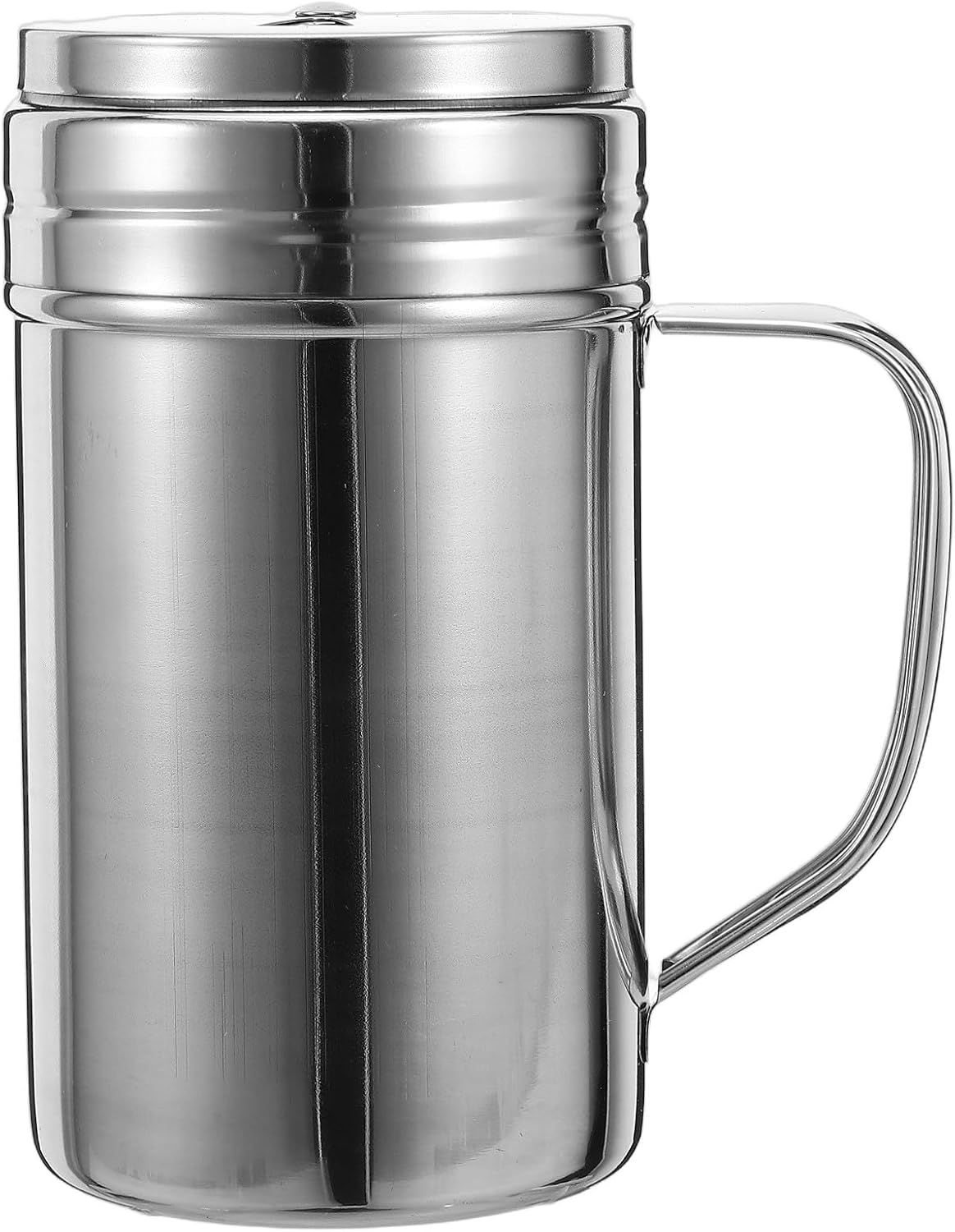 Generic Barbecue Pepper Shaker: Condiment Bottle With Handle Seasoning Jar Spice Dispenser - Stainless Steel Salt Jar Kitchen Condiment Container Pepper Shaker