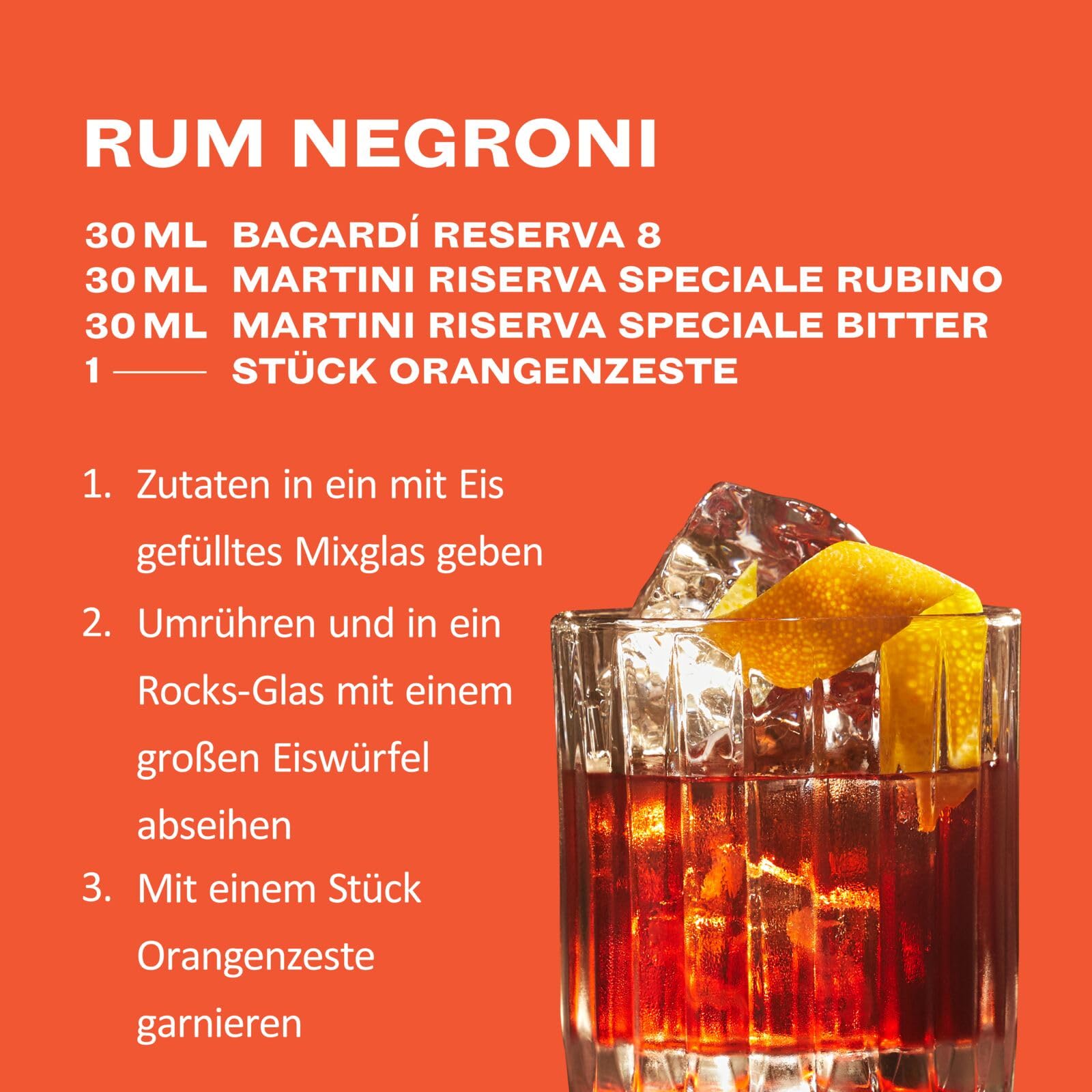 BACARDÍ Reserva 8 Jahre alter Premium Caribbean Rum, 40% Vol., 70 cl/700 ml, im Eichenfass gereifter Karibik-Rum, 8 Jahre unter karibischer Sonne gelagert, ideal als Geschenk