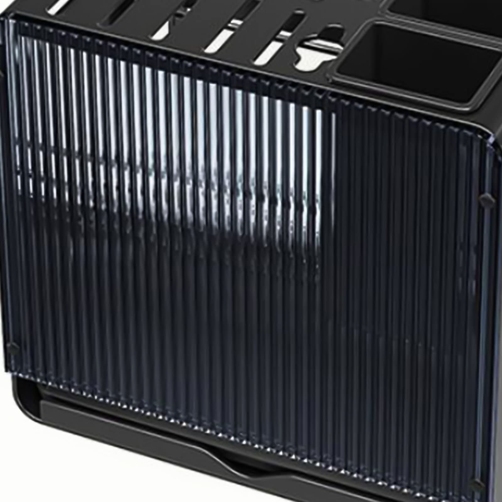 Support de planche à découper, support de couteaux, couverts et planche à découper, support de couteaux multifonctionnel, rangement d'ustensiles, pour un organisateur de cuisine sûr, propre et