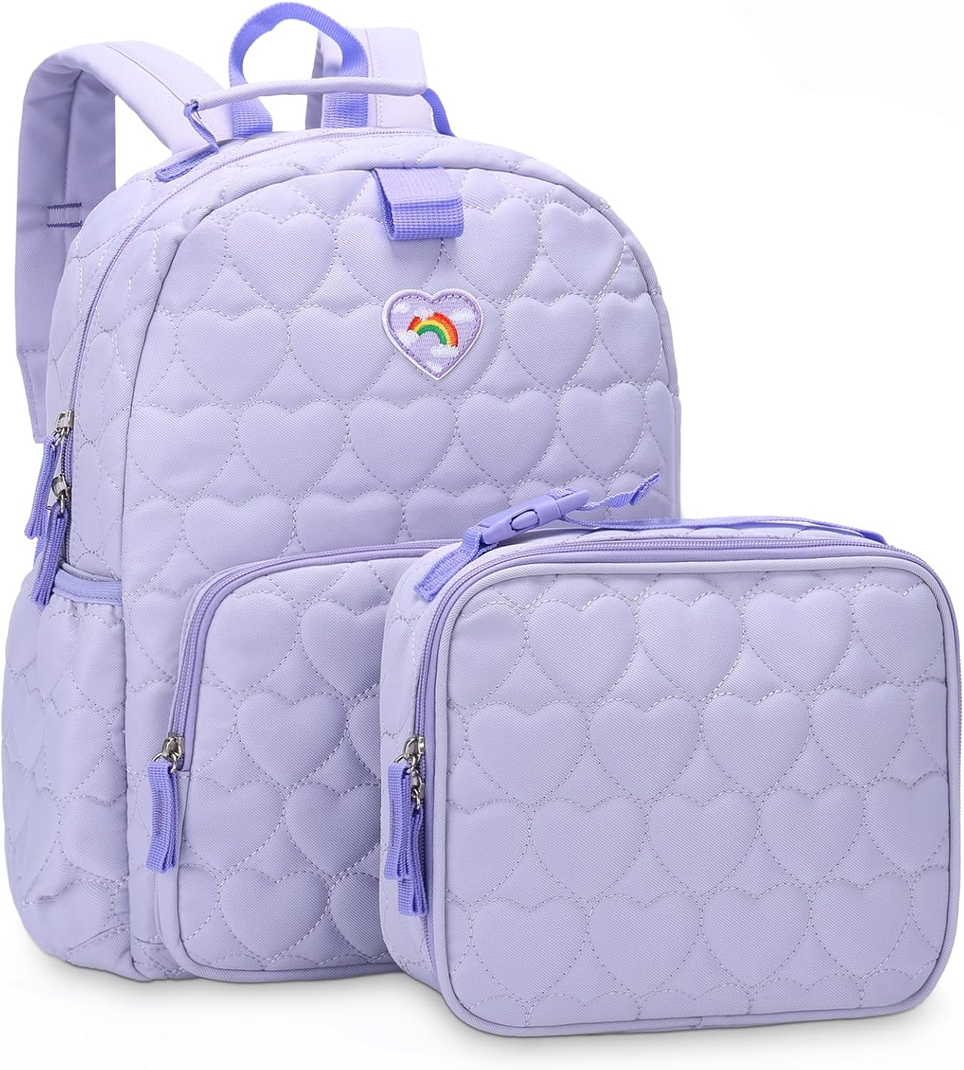 Chase Chic Toddler Backpack for Boys, Puffer Cute Lightweight Preschool Backpack with Lunch Box Set for Daycare Travel Kids Age 3-6,Black Shark