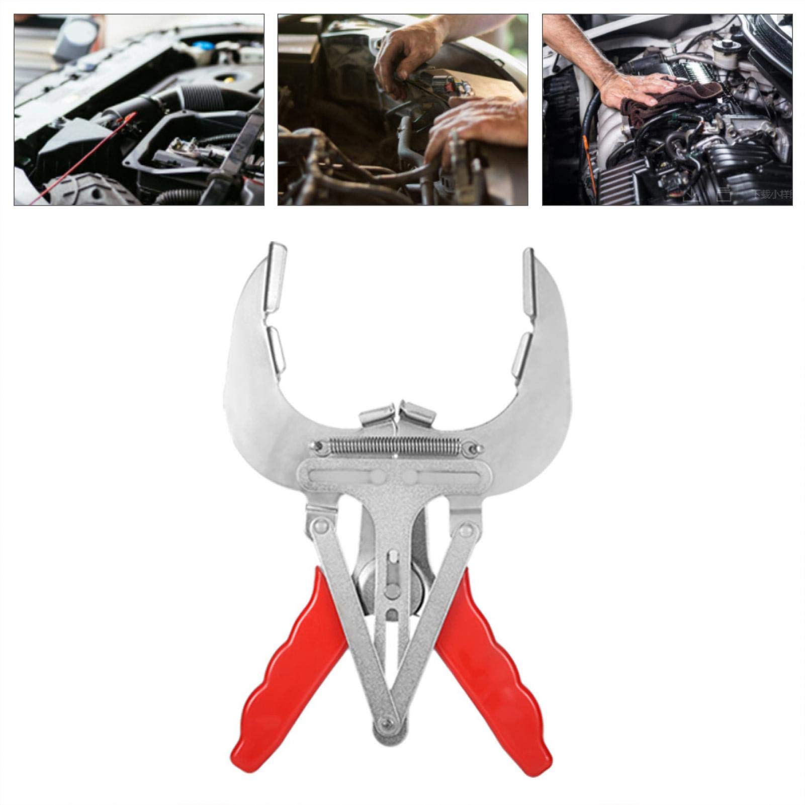 OUKENS Pinze per fasce elastiche, pinze per compressori per fasce elastiche per auto auto Strumento di rimozione dell'espansore(6 Inch)