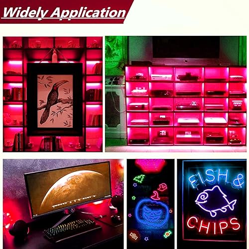 Vista 42 de Ourbest el Wire - Cable de luz multicolor Amarillo