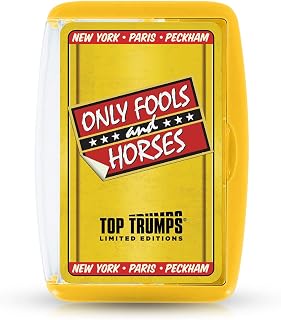 Top Trumps Only Fools and Horses Limited Editions Card Game, play with Rodney, Del Boy and Uncle Albert and revisit the top 30 moments, educational gift and toy for teens and adults Aged 16 plus