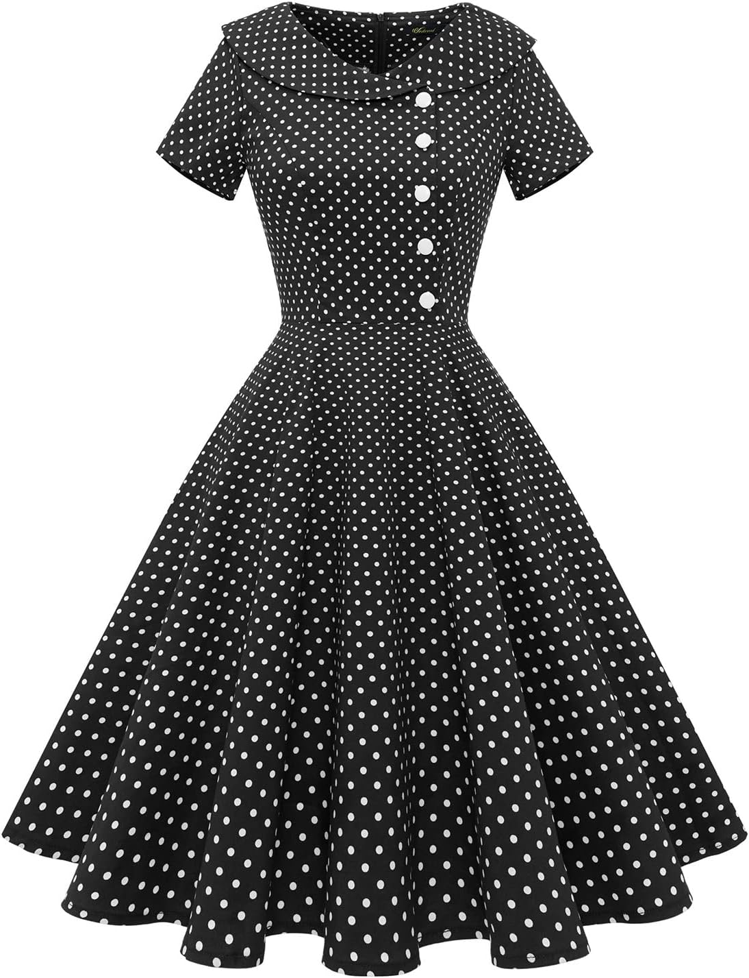 Women's 1950s Vintage Audrey Hepburn Style Cocktail Swing Dresses