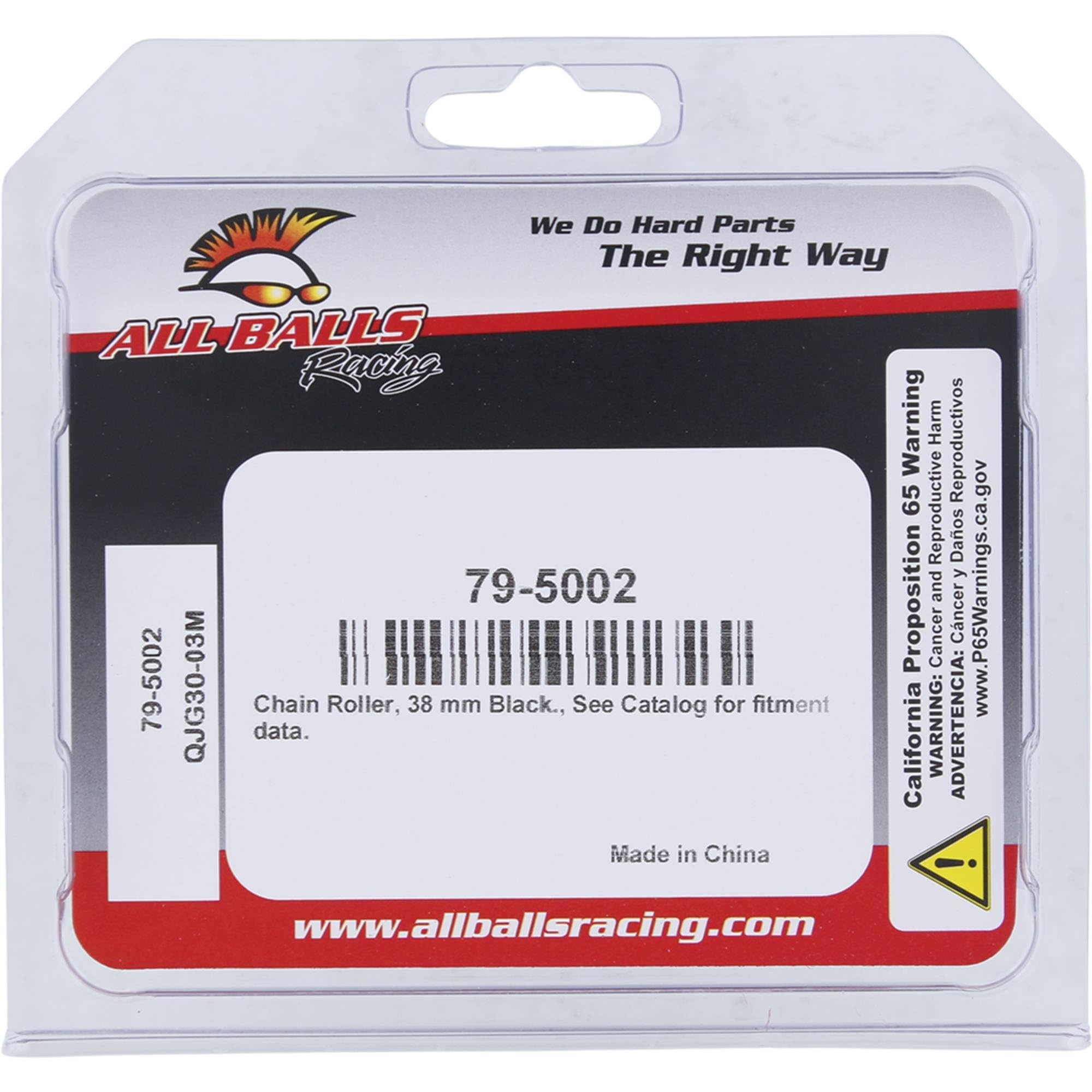 Amazon.com: All Balls Racing 79-5002 Sealed Upper Chain Roller