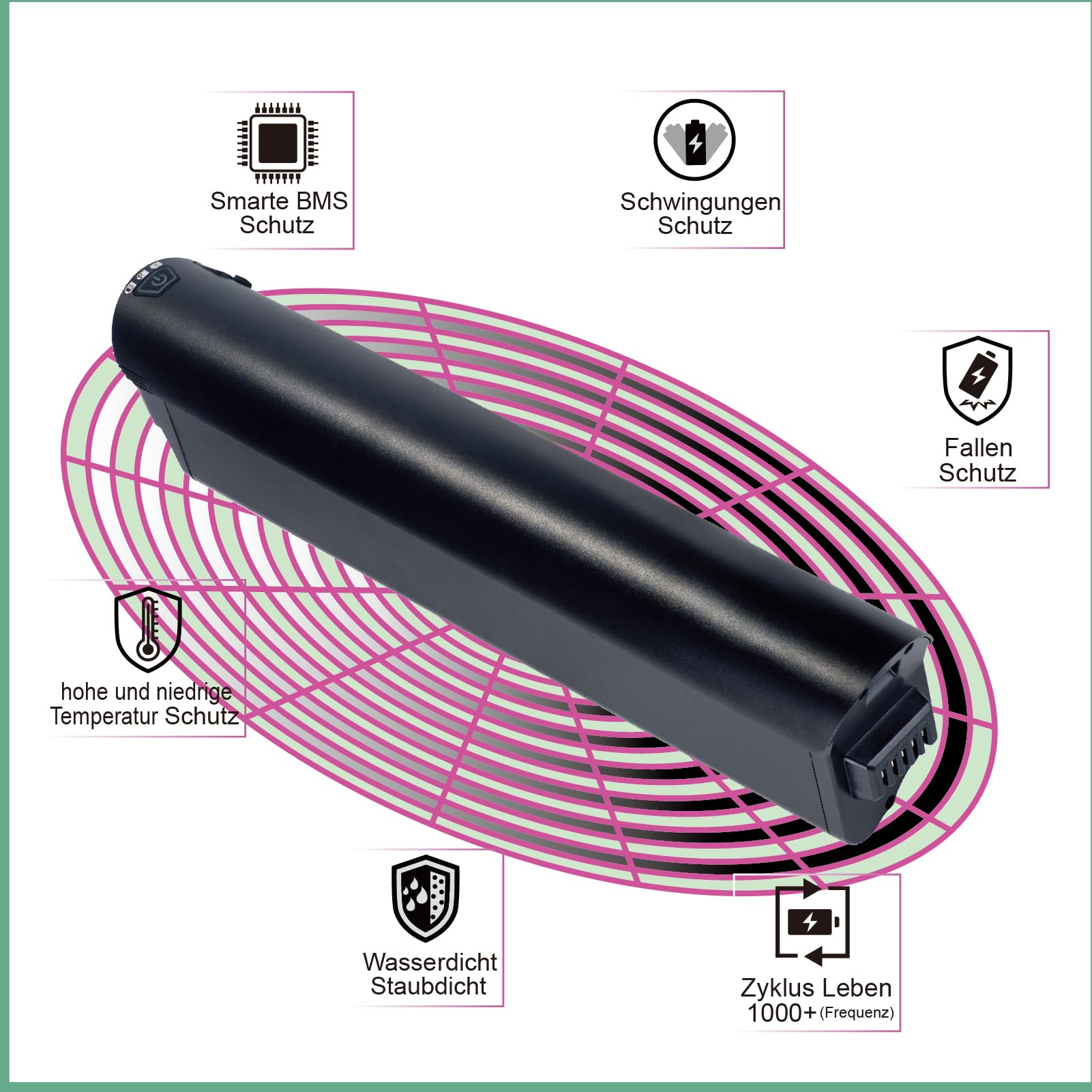 E-bike accu Maratron vervangende accu 36V 13Ah voor Stella GT - incl