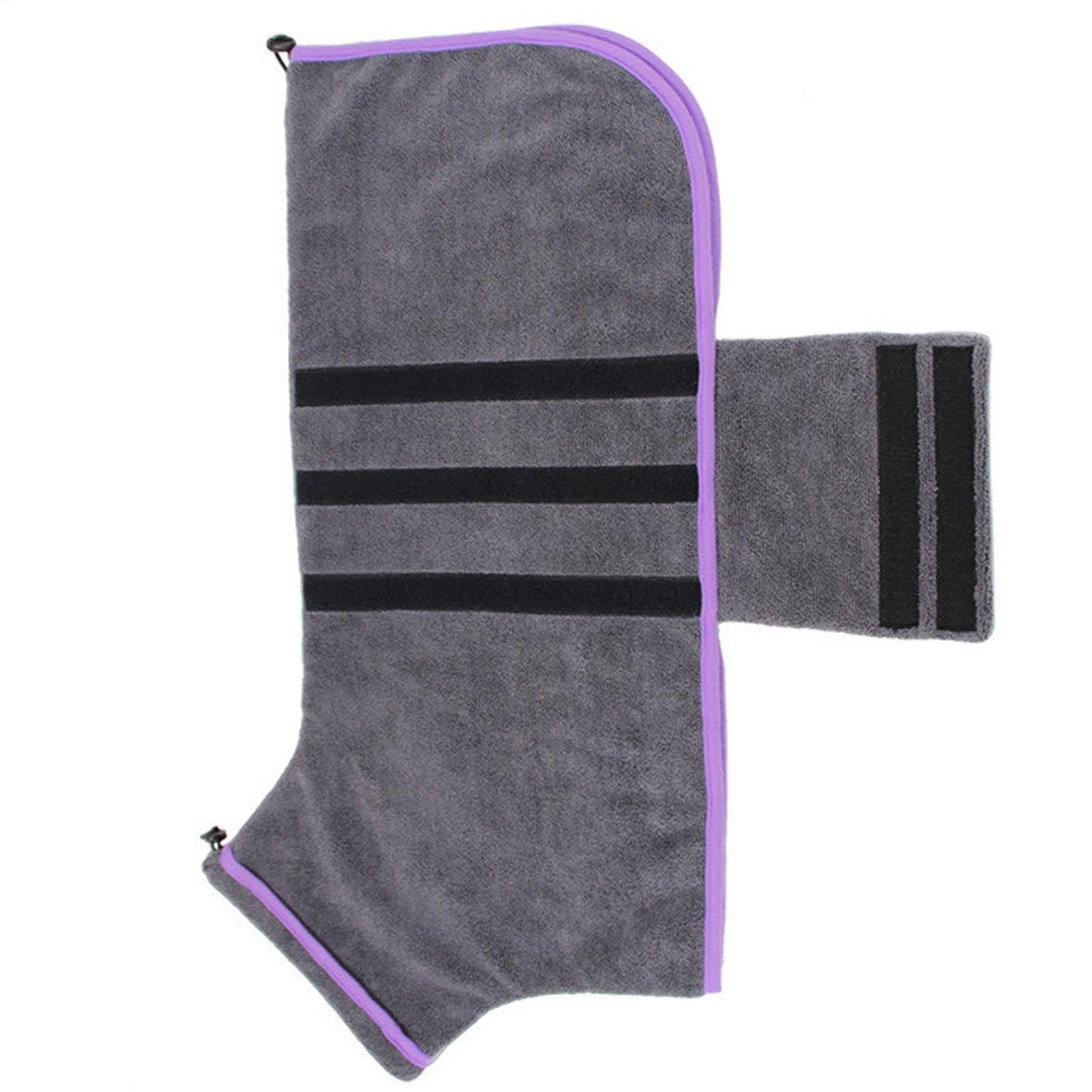 Peignoir Séchant Pour Chien Serviette en Microfibre Douce et Super | Peignoir pour Animaux de Compagnie Pour La Maison, Les Voyages, L'Hiver, La Baignade