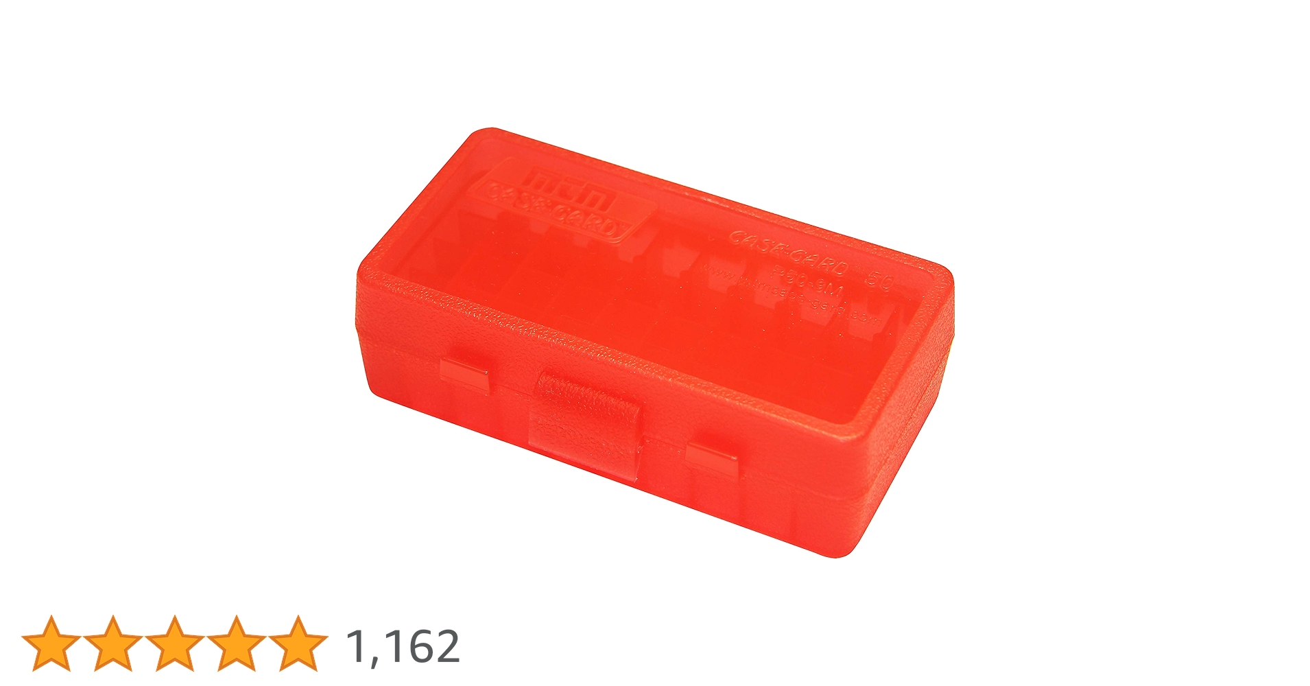 Amazon | MTM 380/9MM Cal ラウンドフリップトップ 弾薬箱 | ガン