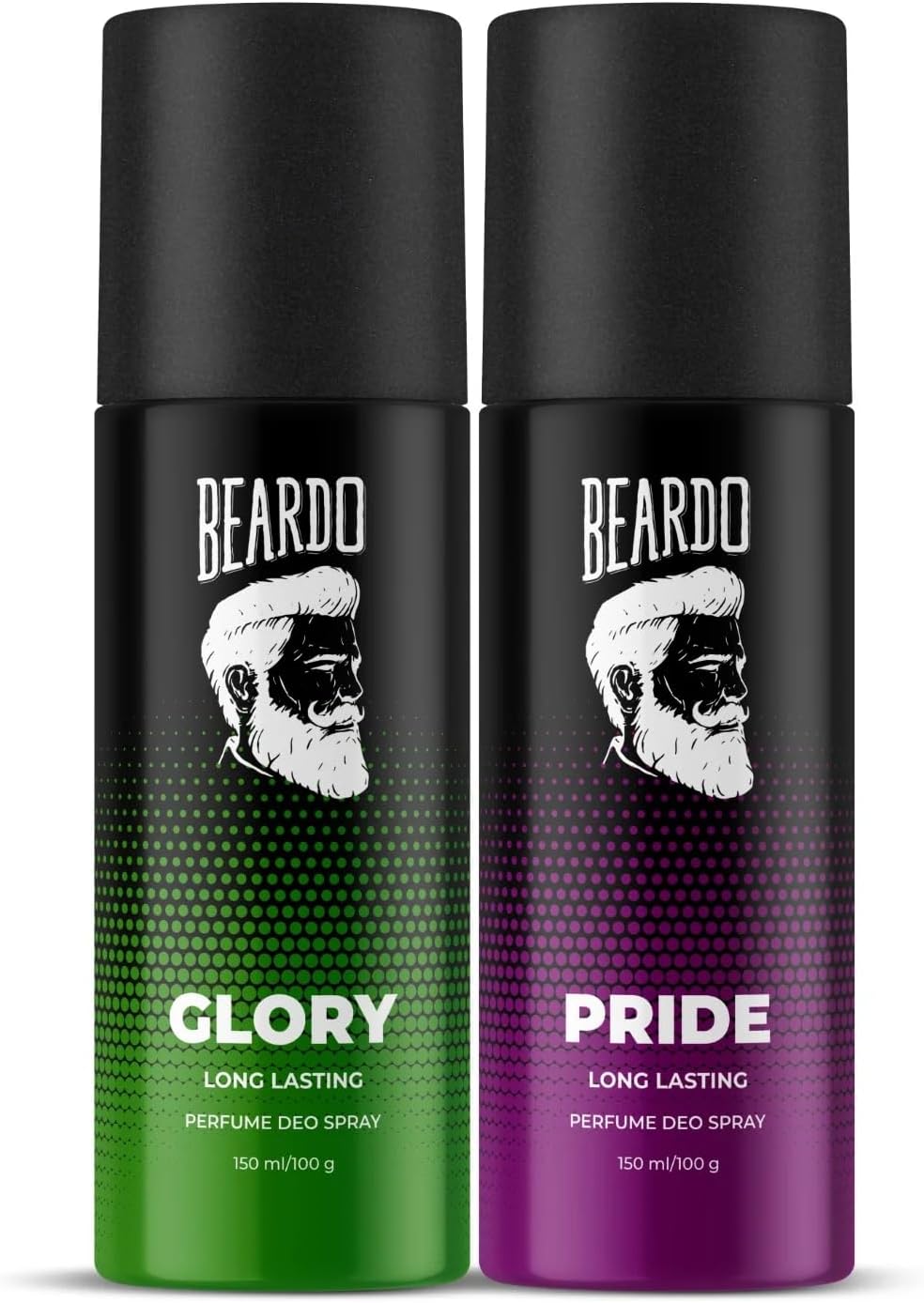Glory & Pride Perfume Body Spray (Set of 2) Get compliments with Long lasting Fougere, Aromatic Deodorant Brand | Gift For Brother | Gift For Friends