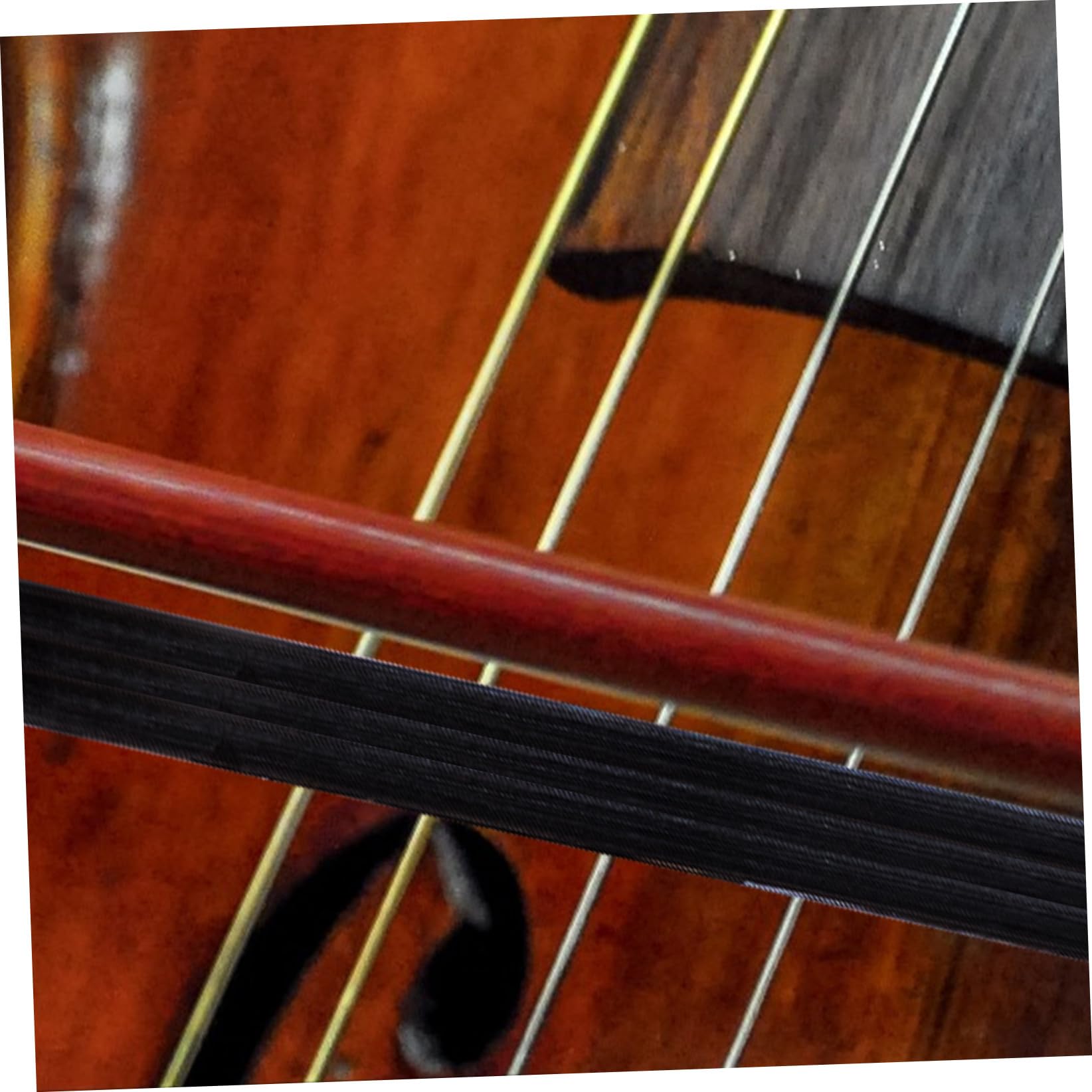 ifundom 5pezzi Accessori Per Violoncello Ricambio Professionale Pelo Di Cavallo Per Da Facile Installazione e Ottima Funzionalità Per Musicisti Principianti e Professionisti