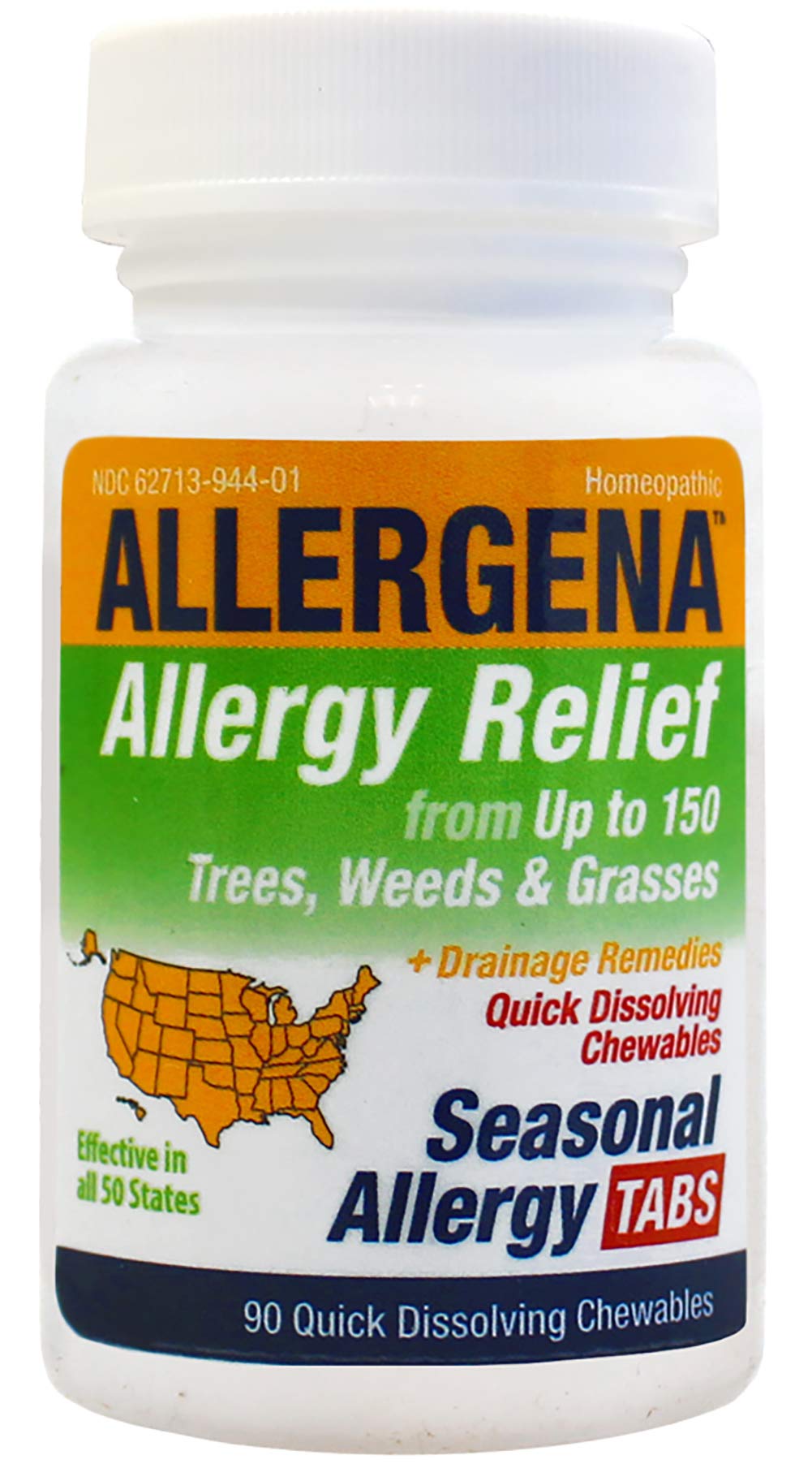 PROGENA - Allergena Seasonal Allergy Tabs (90 Tablets)