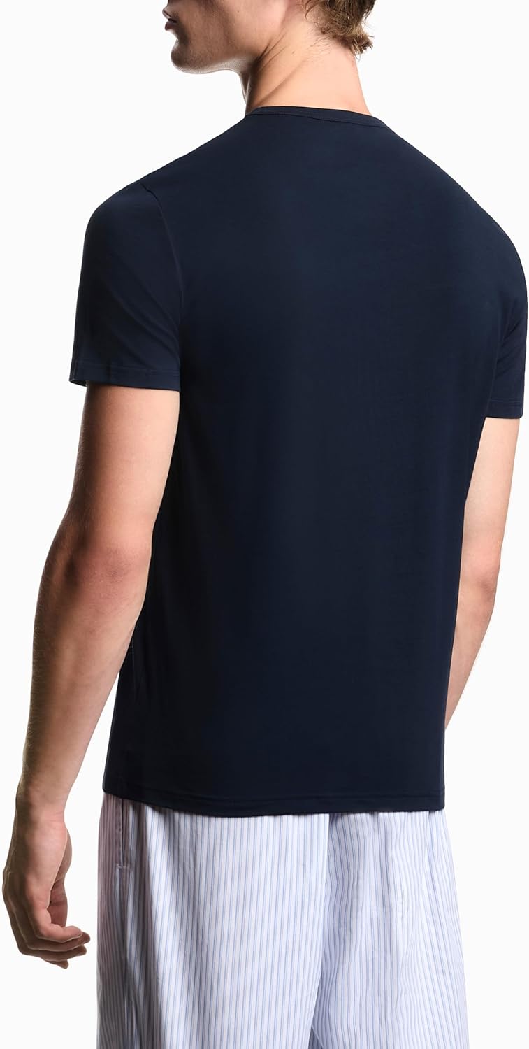 Emporio Armani Mens 2 Pack Crew Neck T Shirt - Image 5
