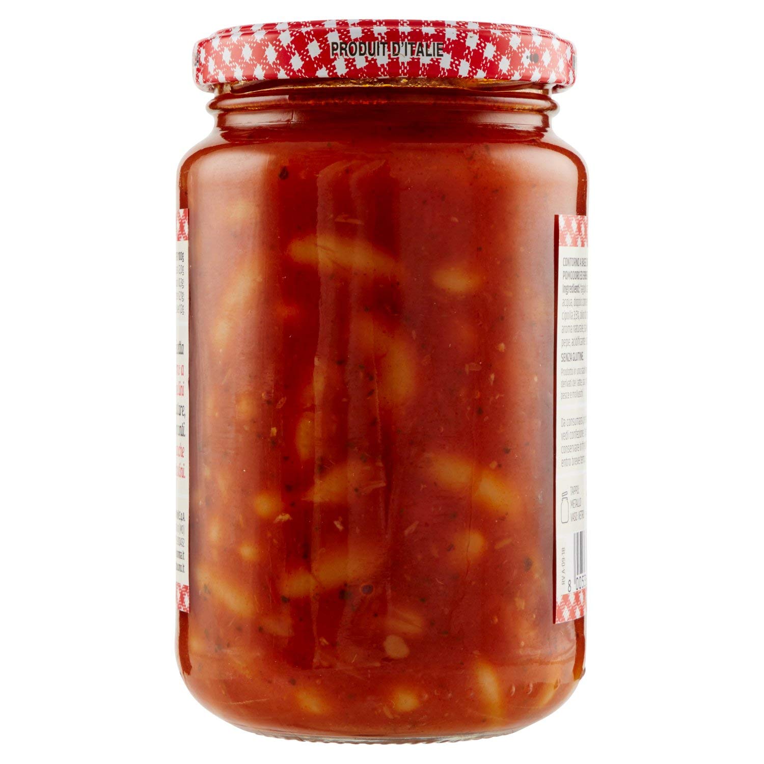 Le Conserve della Nonna Fagioli all'Ucelletto Specialità Laziale con Fagioli Cannellini - 350 gr - [confezione da 12]