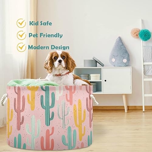 Miniatura 9 de visesunny Cesta de almacenamiento de loro de animales, cesta de almacenamiento de ropa, juguetes, organizador de almacenamiento de ropa, bolsa de