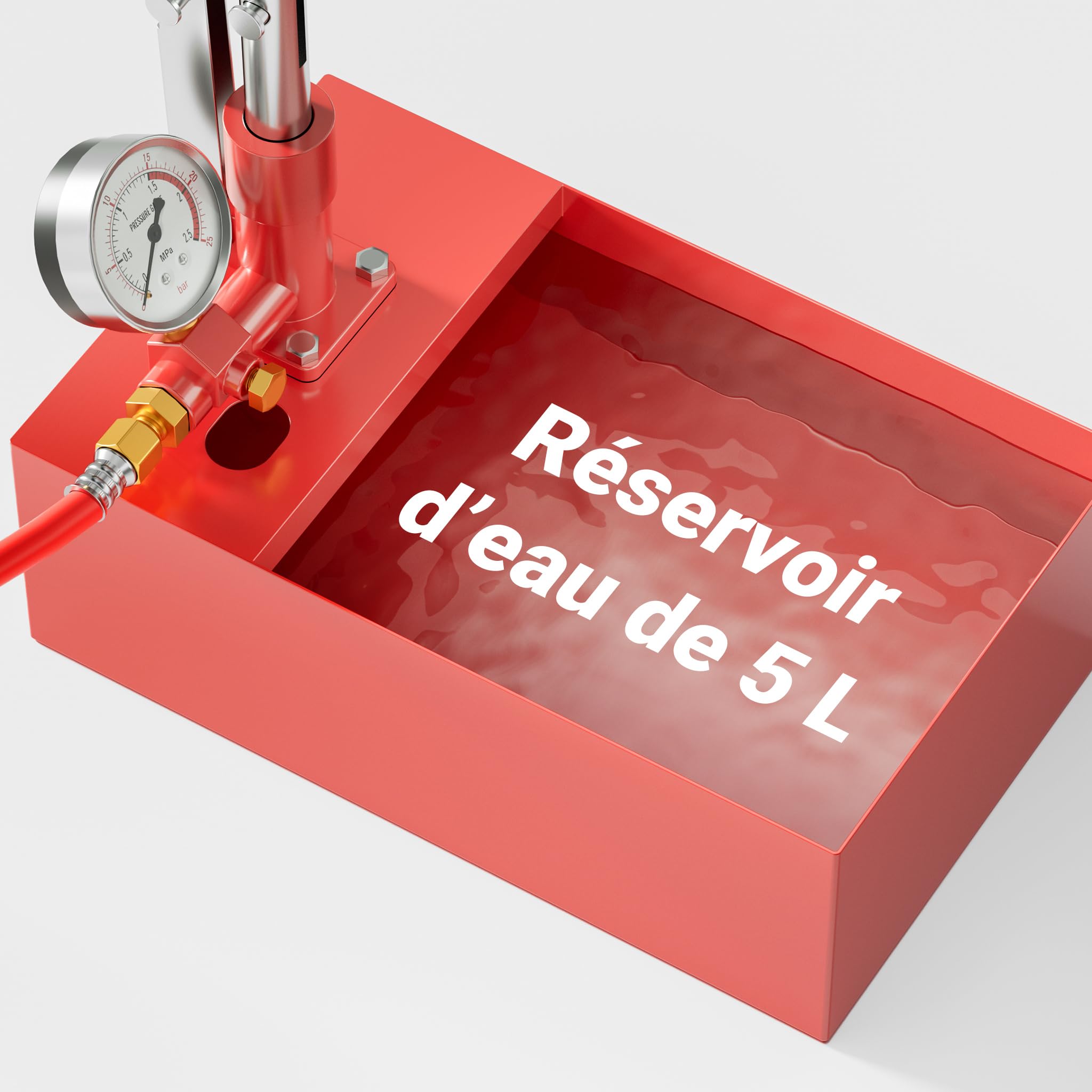 Pompe de remplissage pour Installation Sanitaire Solaire Chauffage Pression d’épreuve de 25 bars