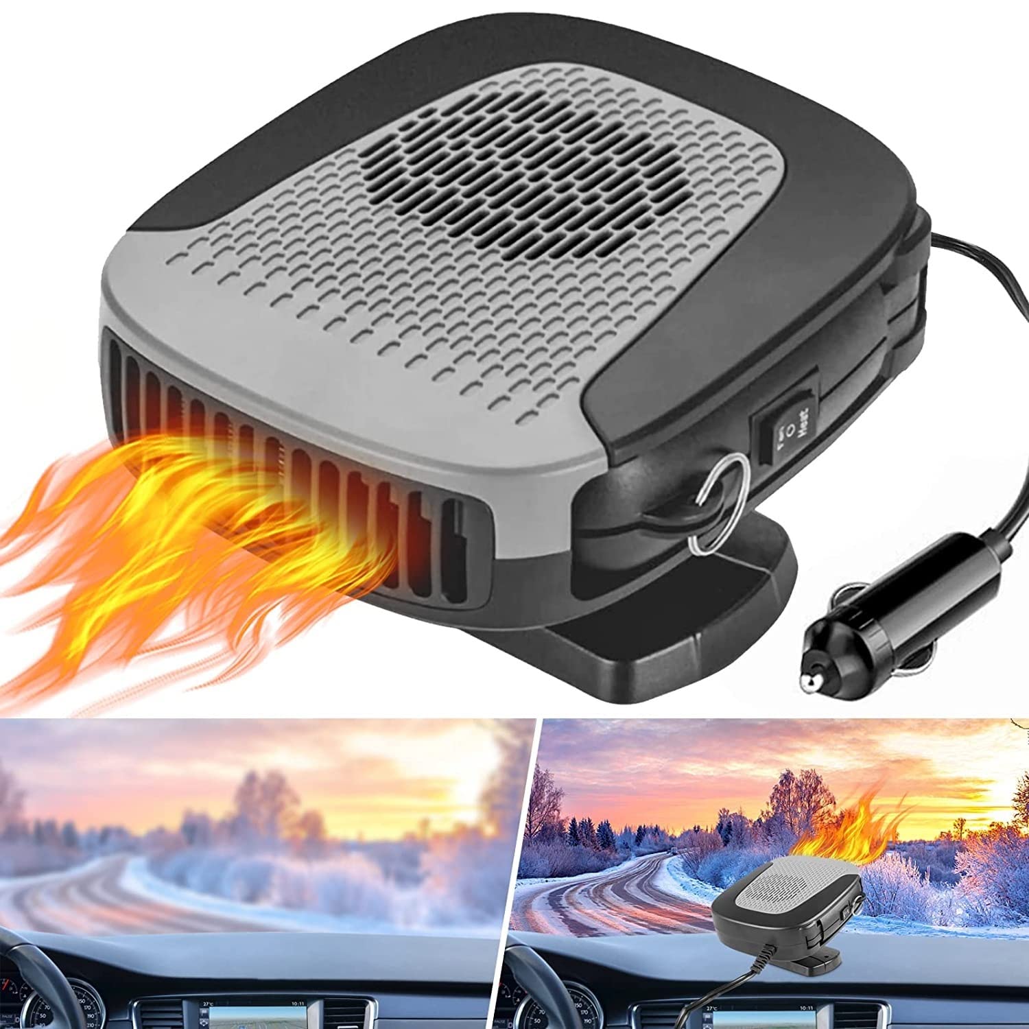 Chauffage de voiture portable 12V SPLADO fini les matins glacitiaux en route