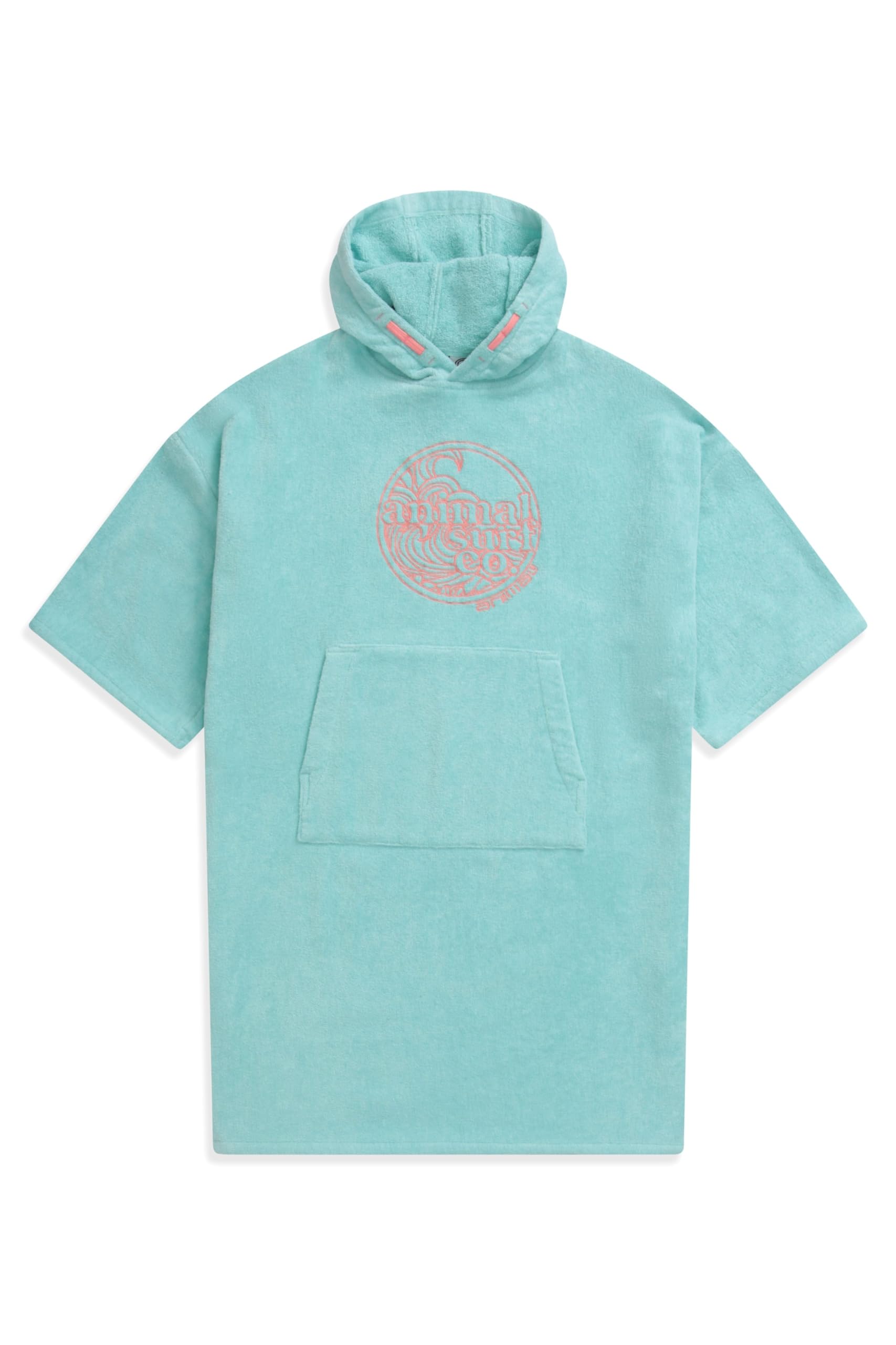 Gill Kids Towelling Poncho - Turquoise