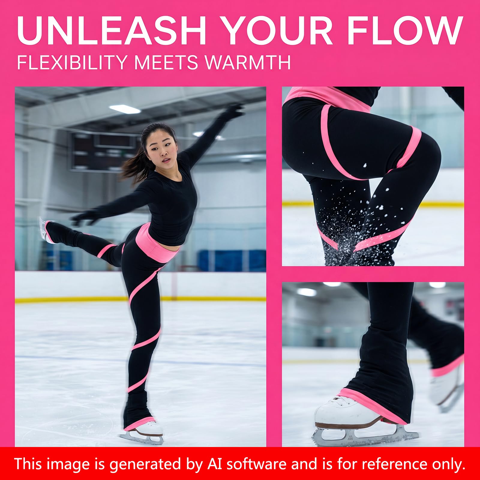 Trajes de entrenamiento de patinaje artístico para mujer, pantalones de terciopelo